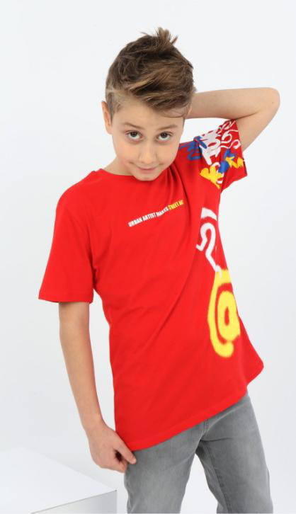 Toontoy Erkek Çocuk Soru İşareti Baskılı Tişört