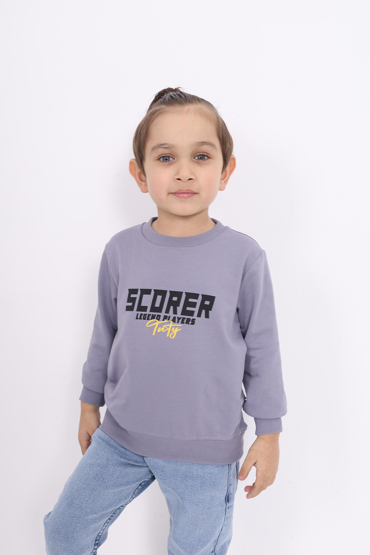 Toontoy Erkek Çocuk Baskılı Sweatshirt