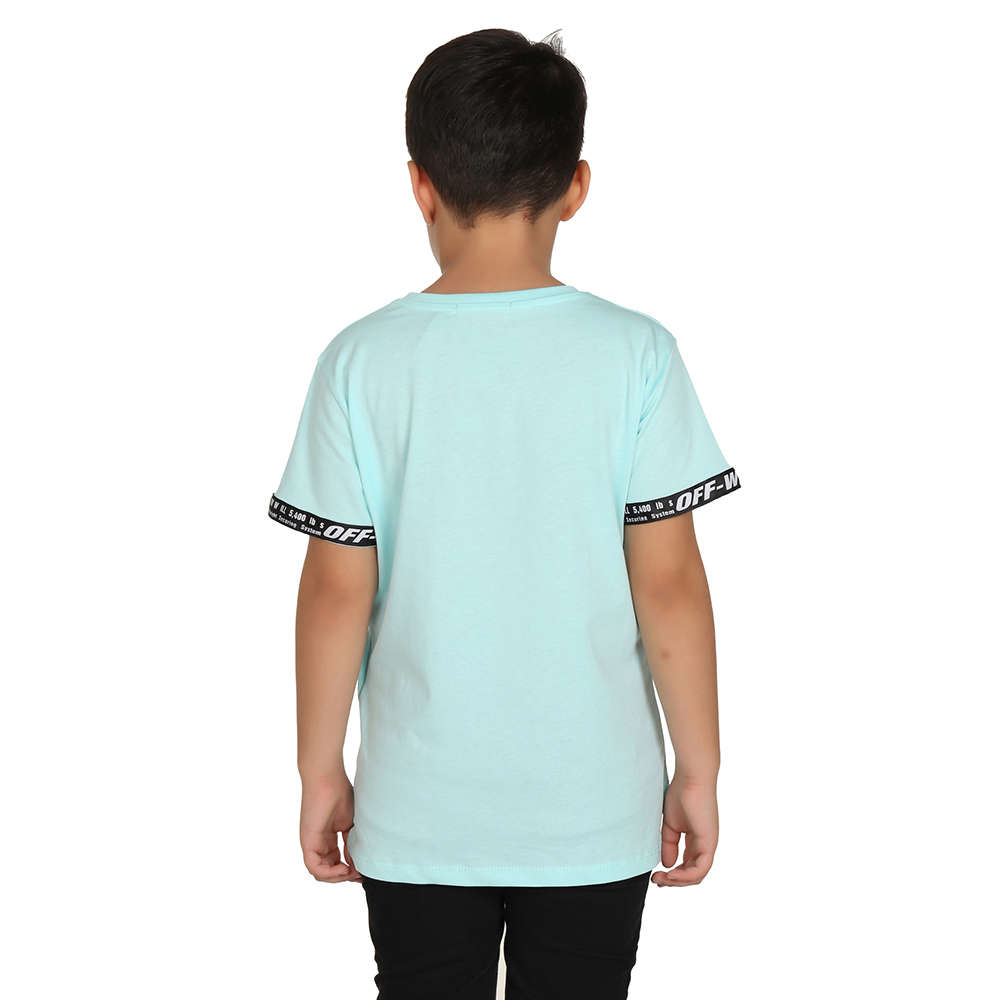 Toontoy Erkek Çocuk Kenar Şeritli Tişört