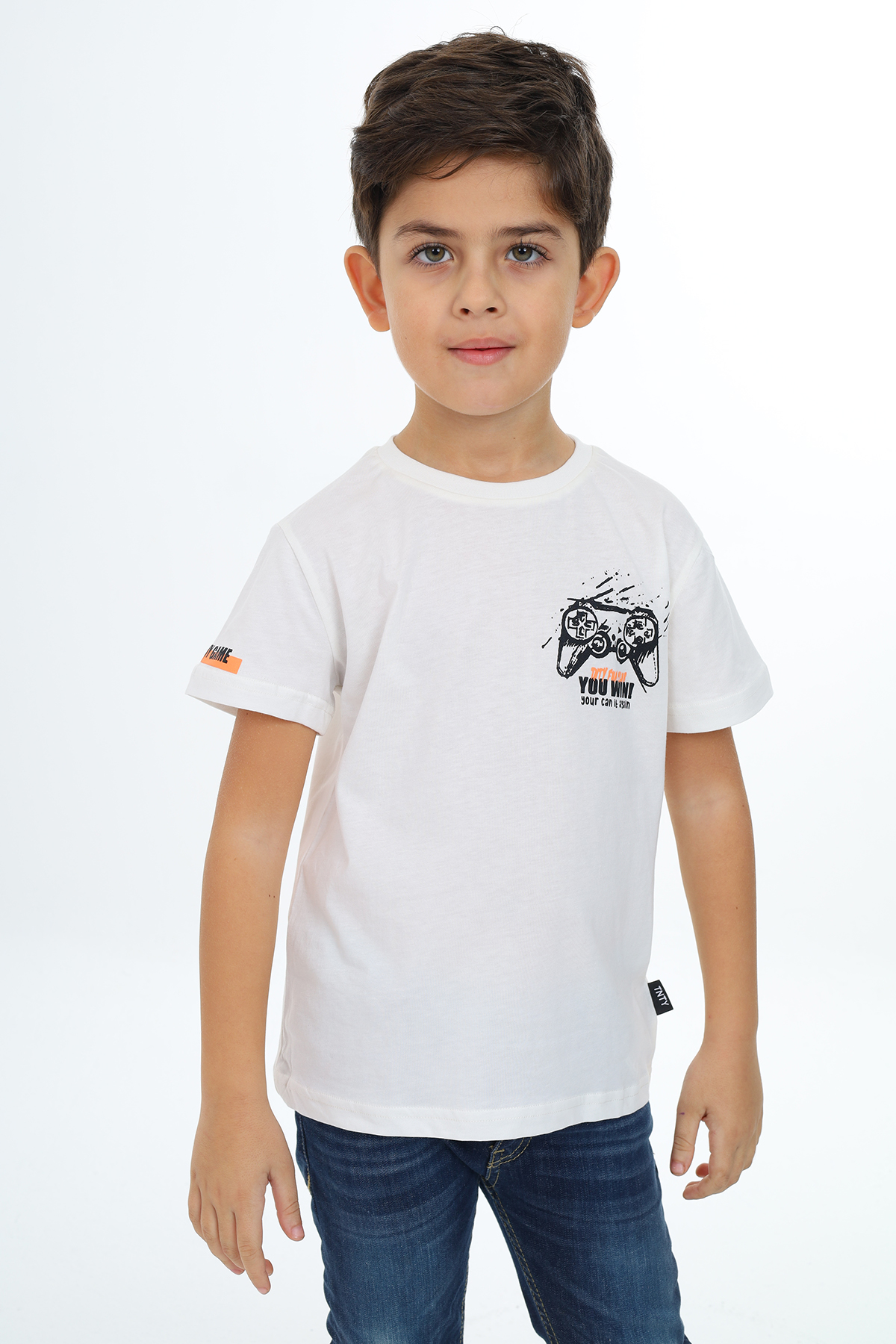 Toontoy Erkek Çocuk Baskılı Tişört