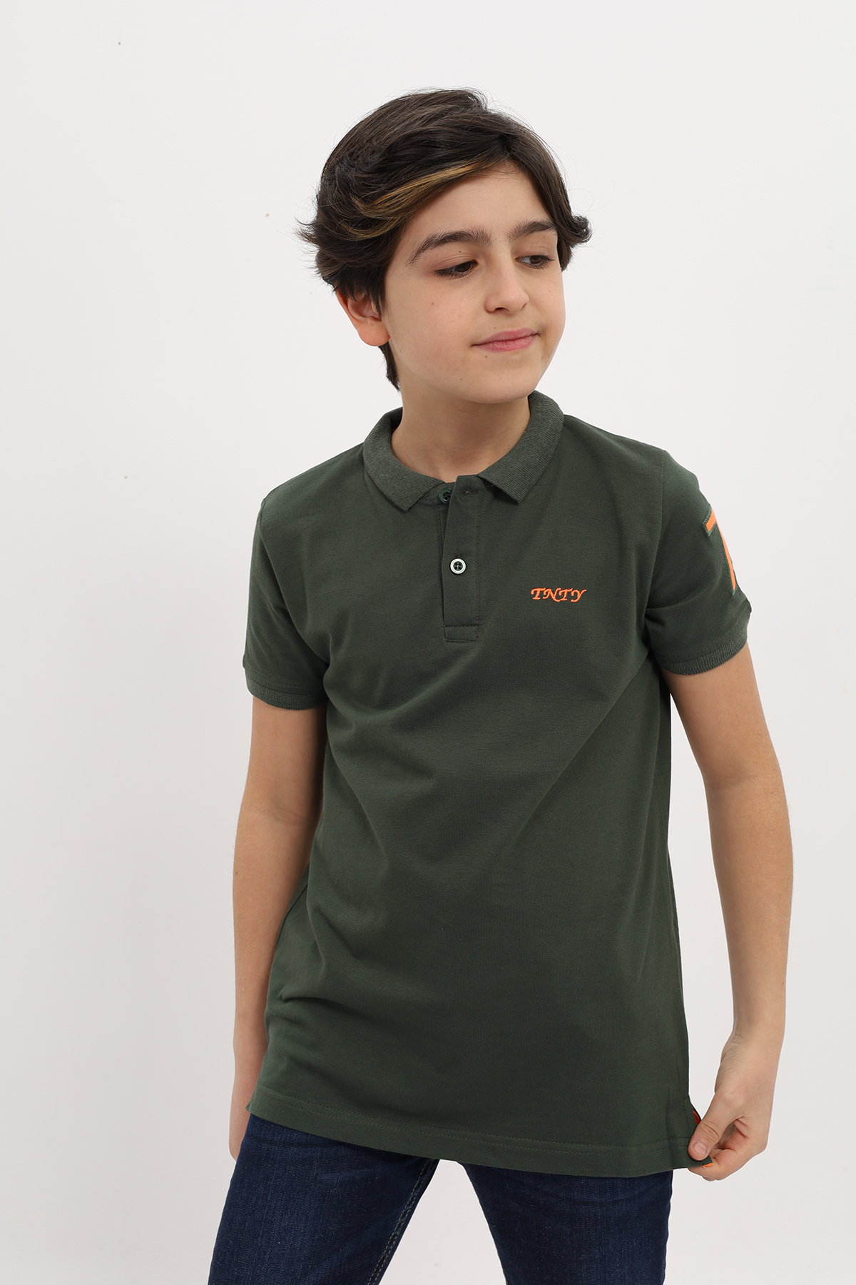 Toontoy Erkek Çocuk Nakışlı Tişört