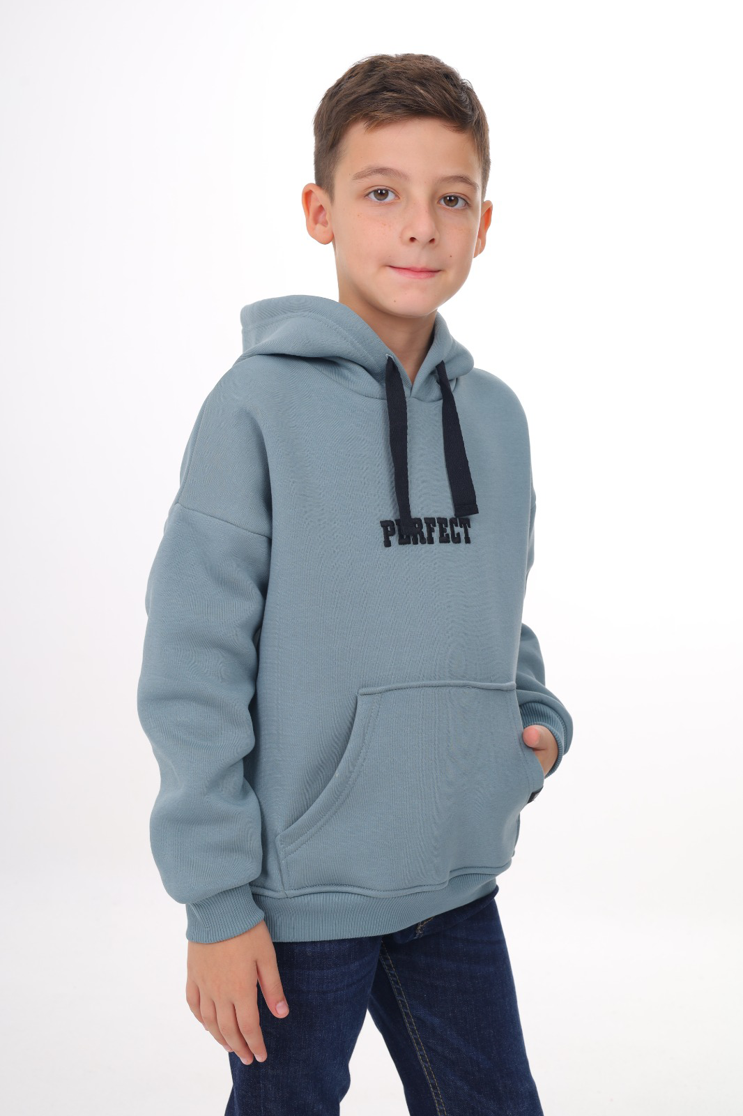 Toontoy Erkek Çocuk Nakışlı Sweatshirt