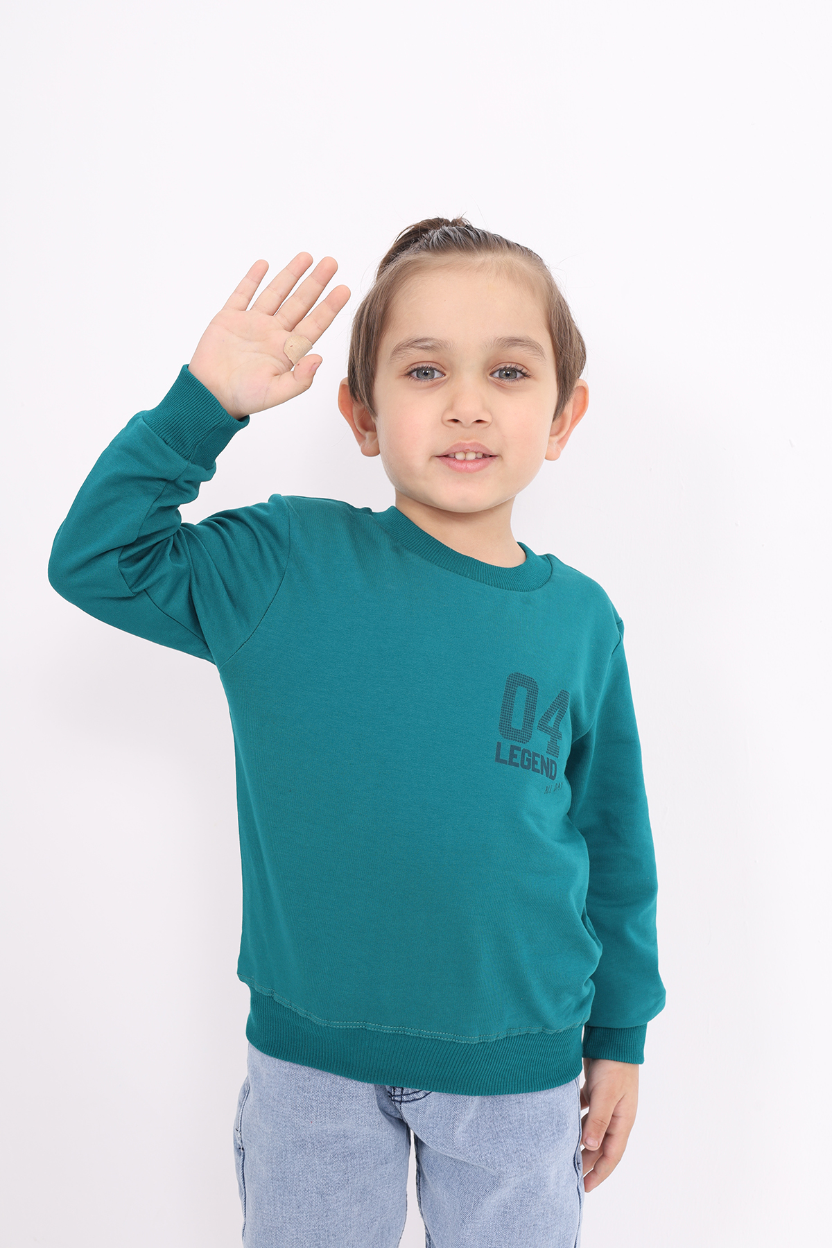 Toontoy Erkek Çocuk Baskılı Sweatshirt