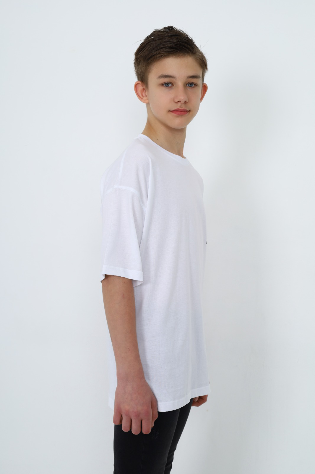 Toontoy  Erkek Çocuk  Göğüsü Yazi  Baskili Tişört