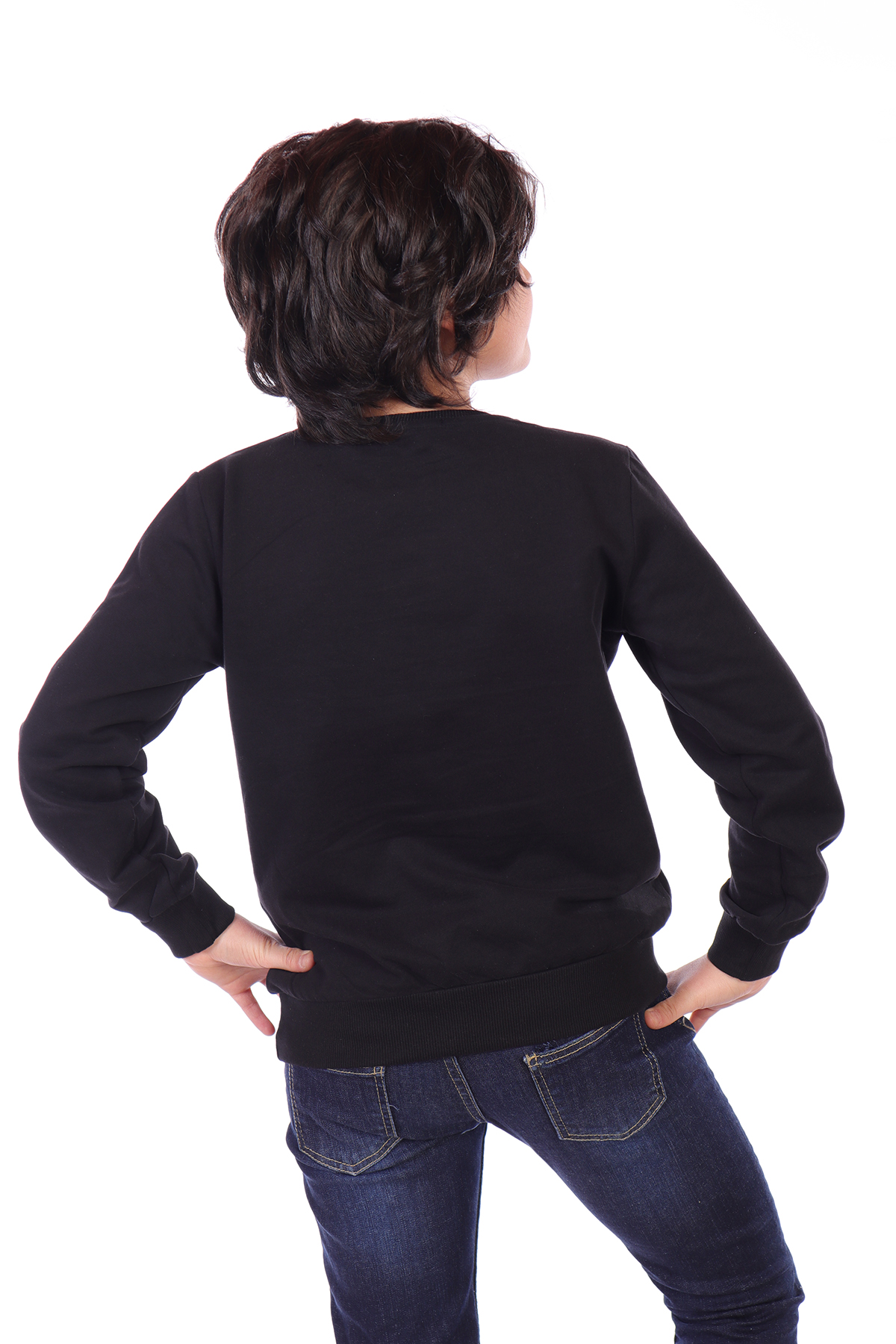 Toontoy Erkek Çocuk Kamuflaj Pullu Sweatshirt Toontoy Erkek Çocuk Kamuflaj Pullu Sweatshirt