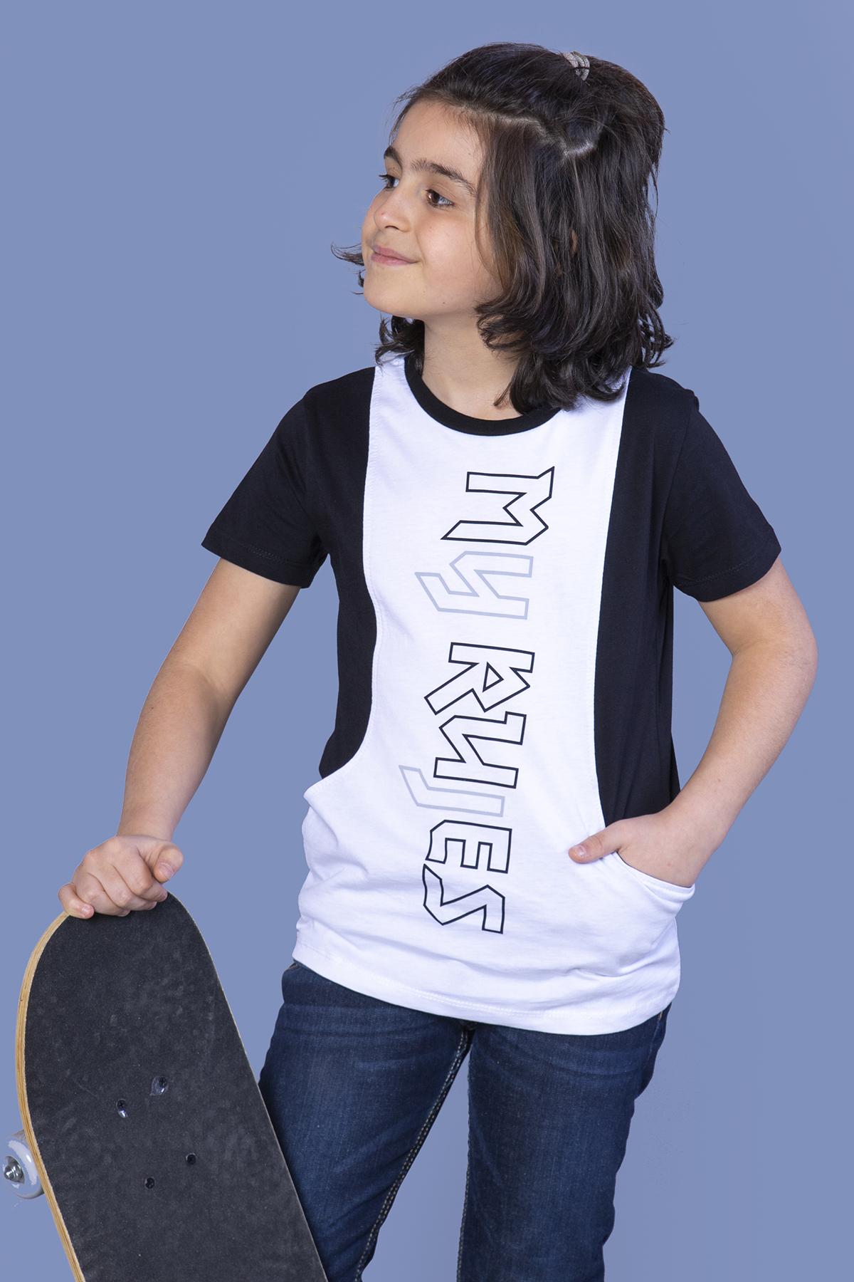 Toontoy Erkek Çocuk T-Shirt My Rules Baskılı