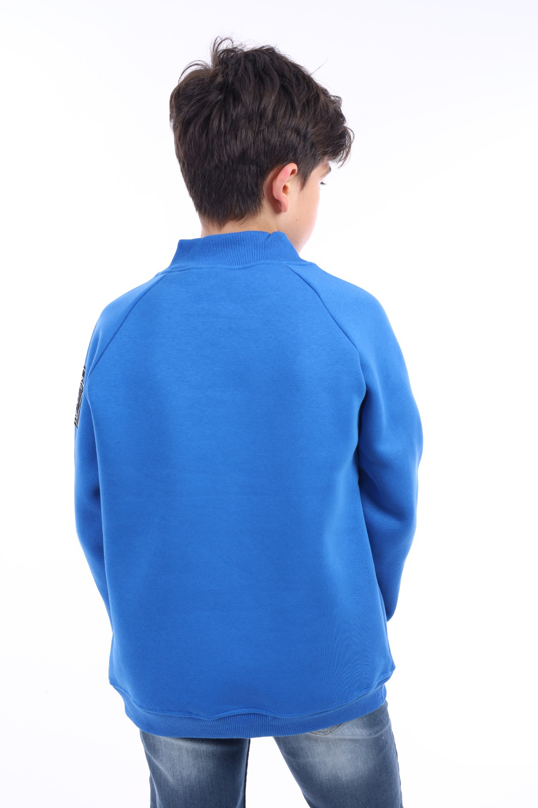 Toontoy Erkek Çocuk Simple Time Yourself Baskılı Sweatshirt
