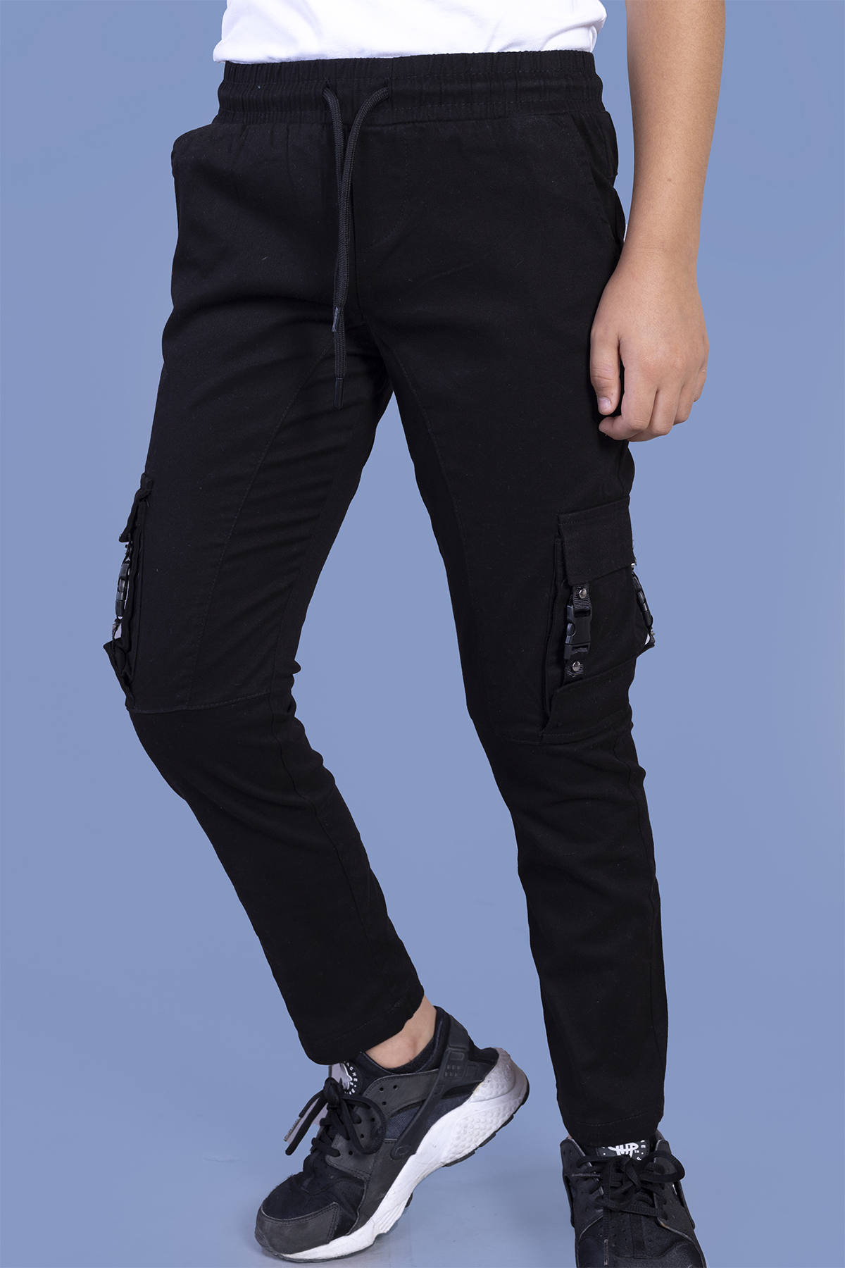 Toontoy Erkek Çocuk Beli Lastikli Kargo Cepli Jogger Pantolon