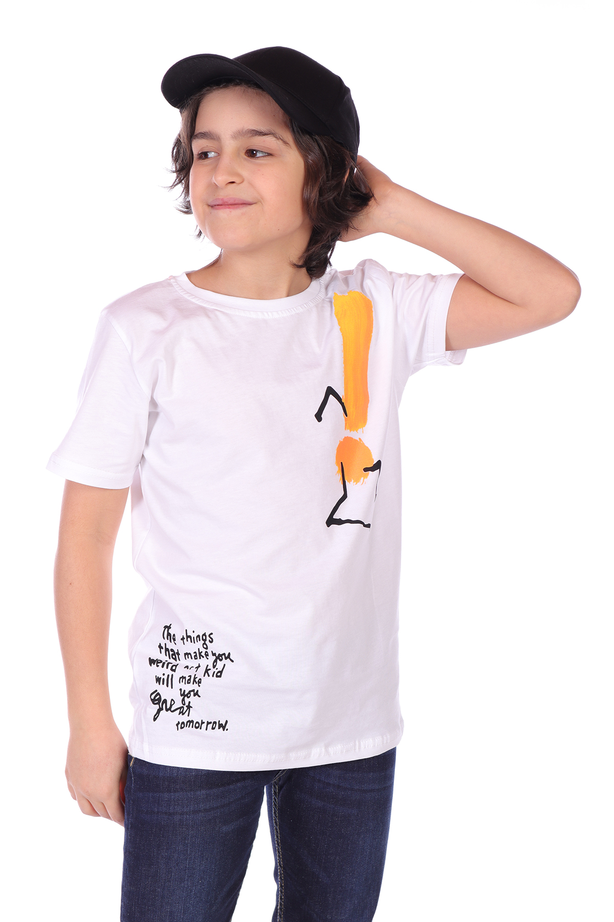 Toontoy Erkek Çocuk Yazı Baskılı Tişört
