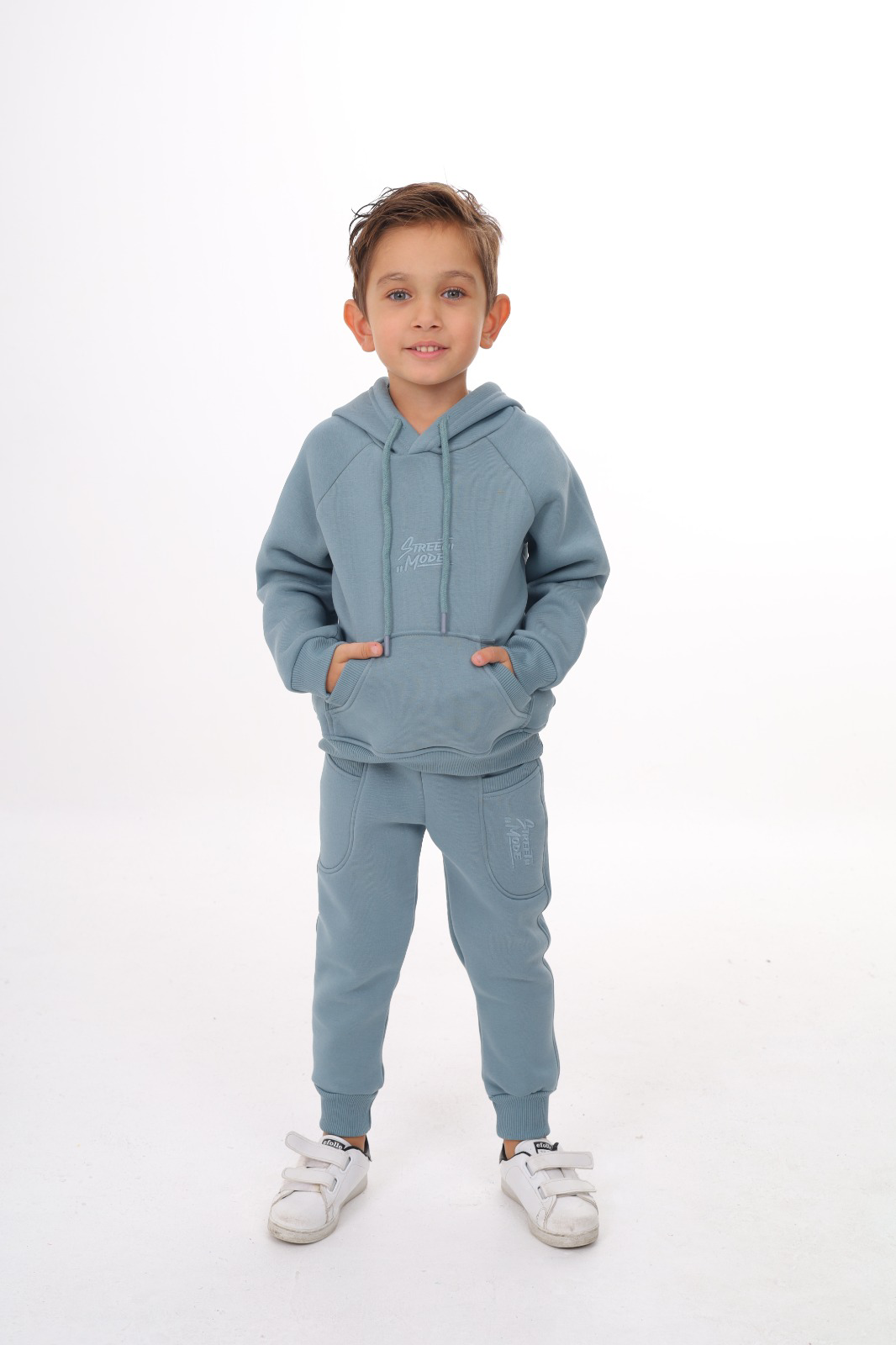 Toontoy Erkek Çocuk Nakışlı Eşofman Takım