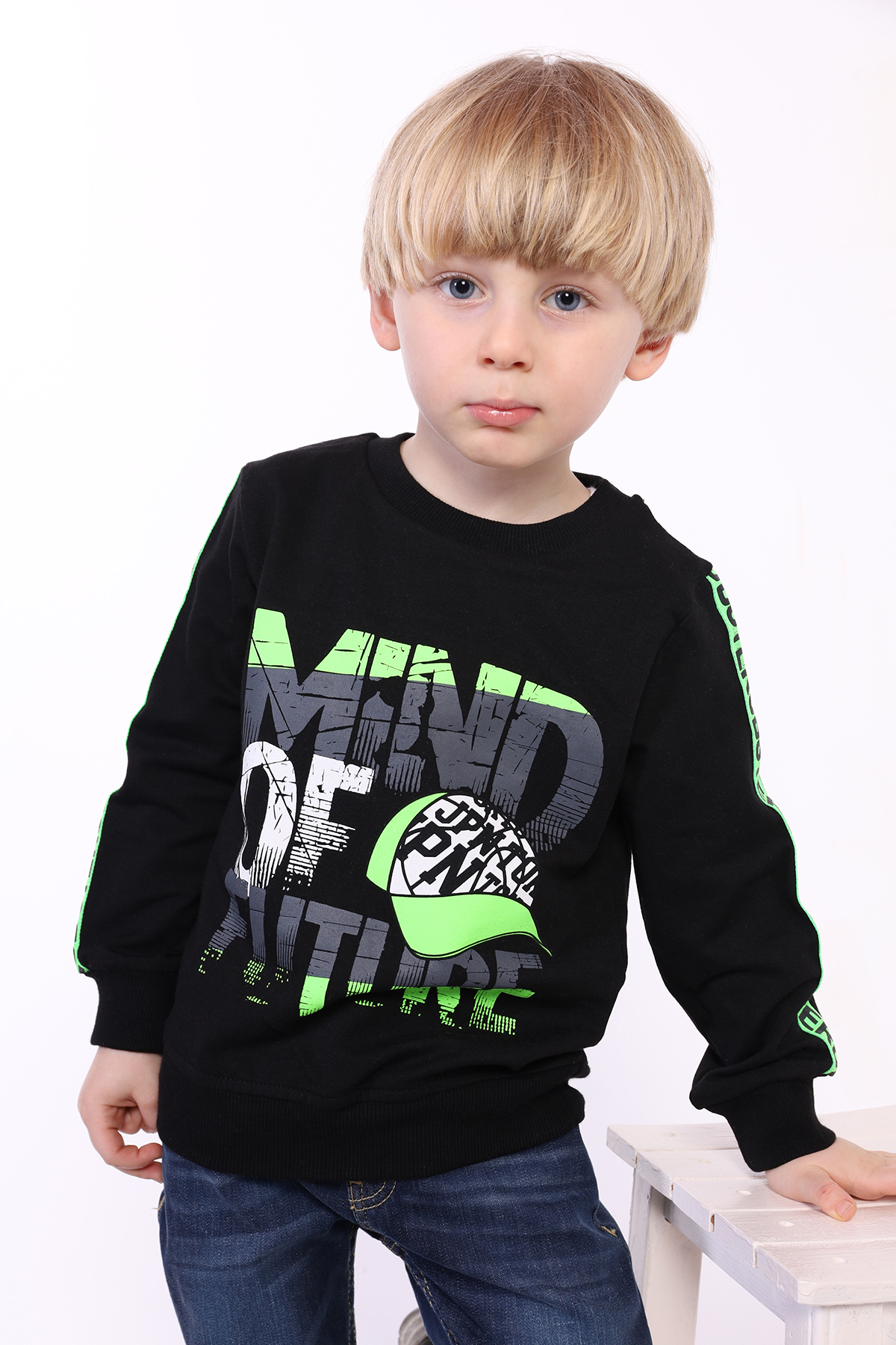 Toontoy Erkek Çocuk Mınd Of Future Baskılı Sweatshirt
