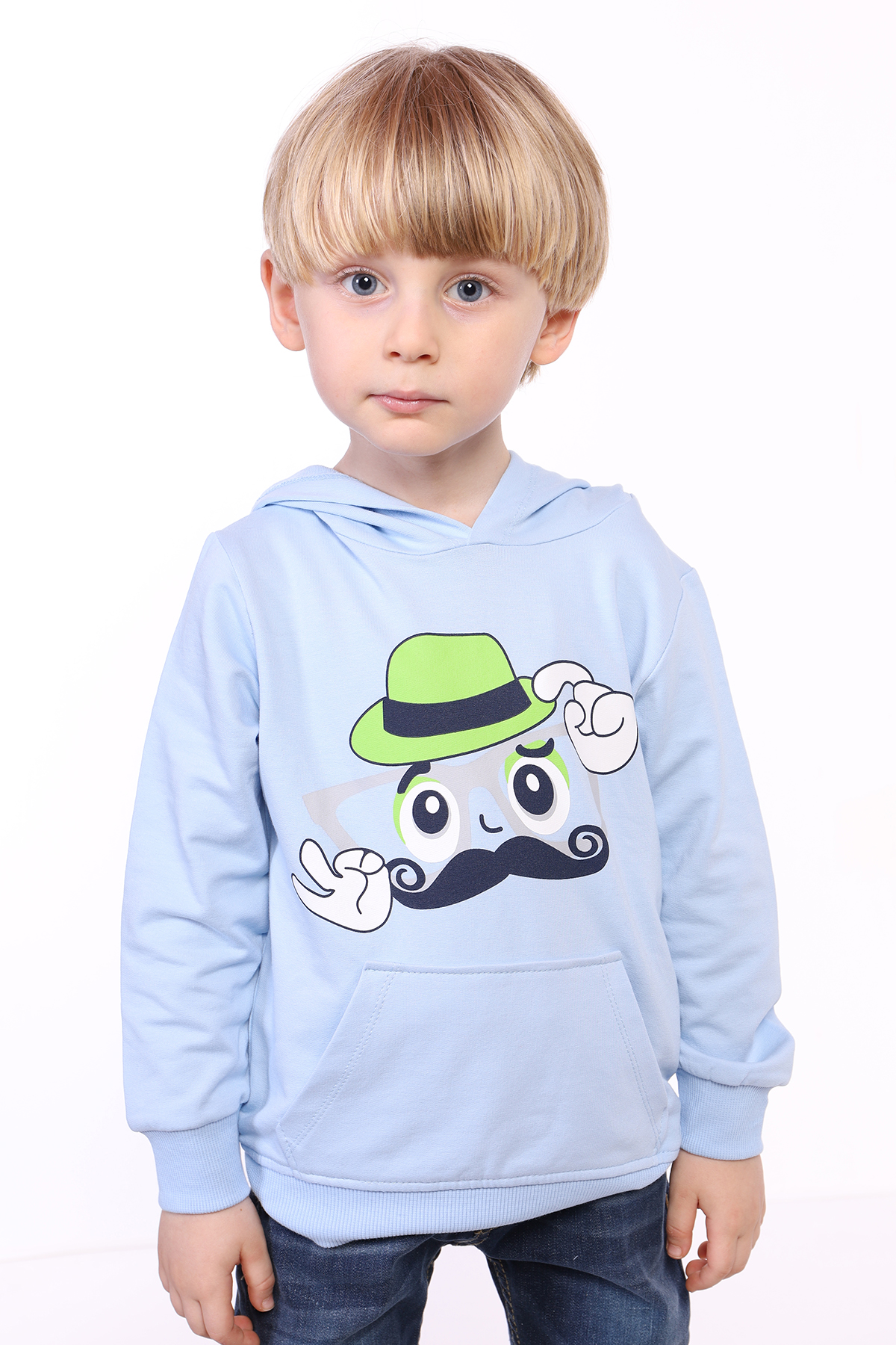 Toontoy Erkek Çocuk Köpek Baskılı Sweatshirt