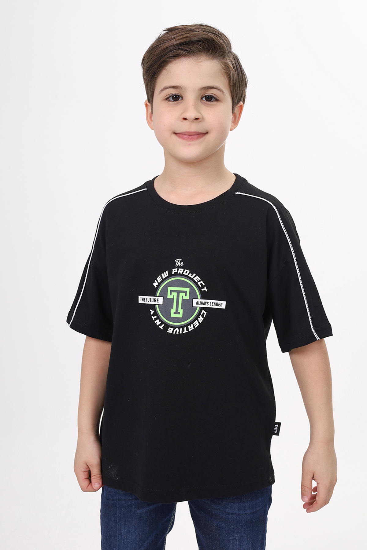 Toontoy Erkek Çocuk  New Project Baskılı Tişört
