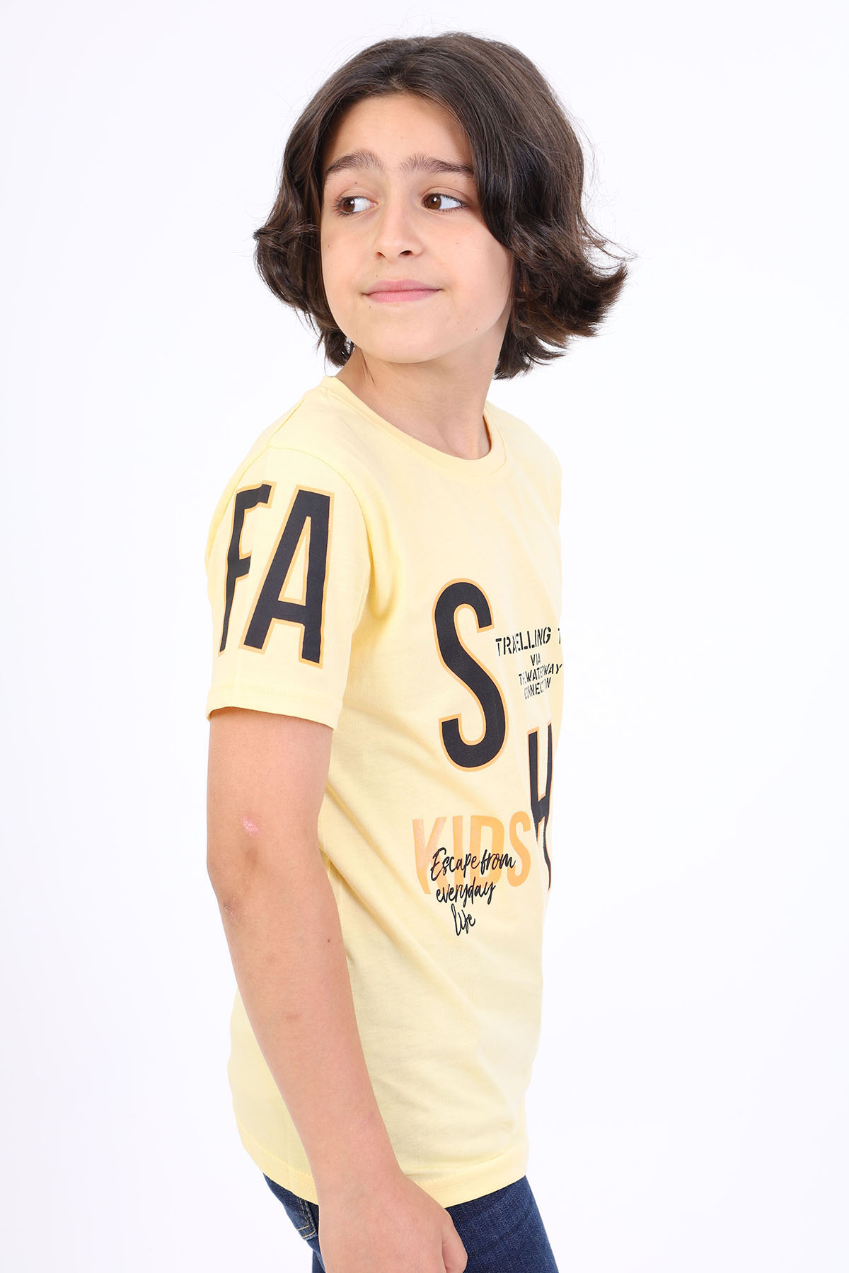 Toontoy Erkek Çocuk Fashion Baskılı Tişört