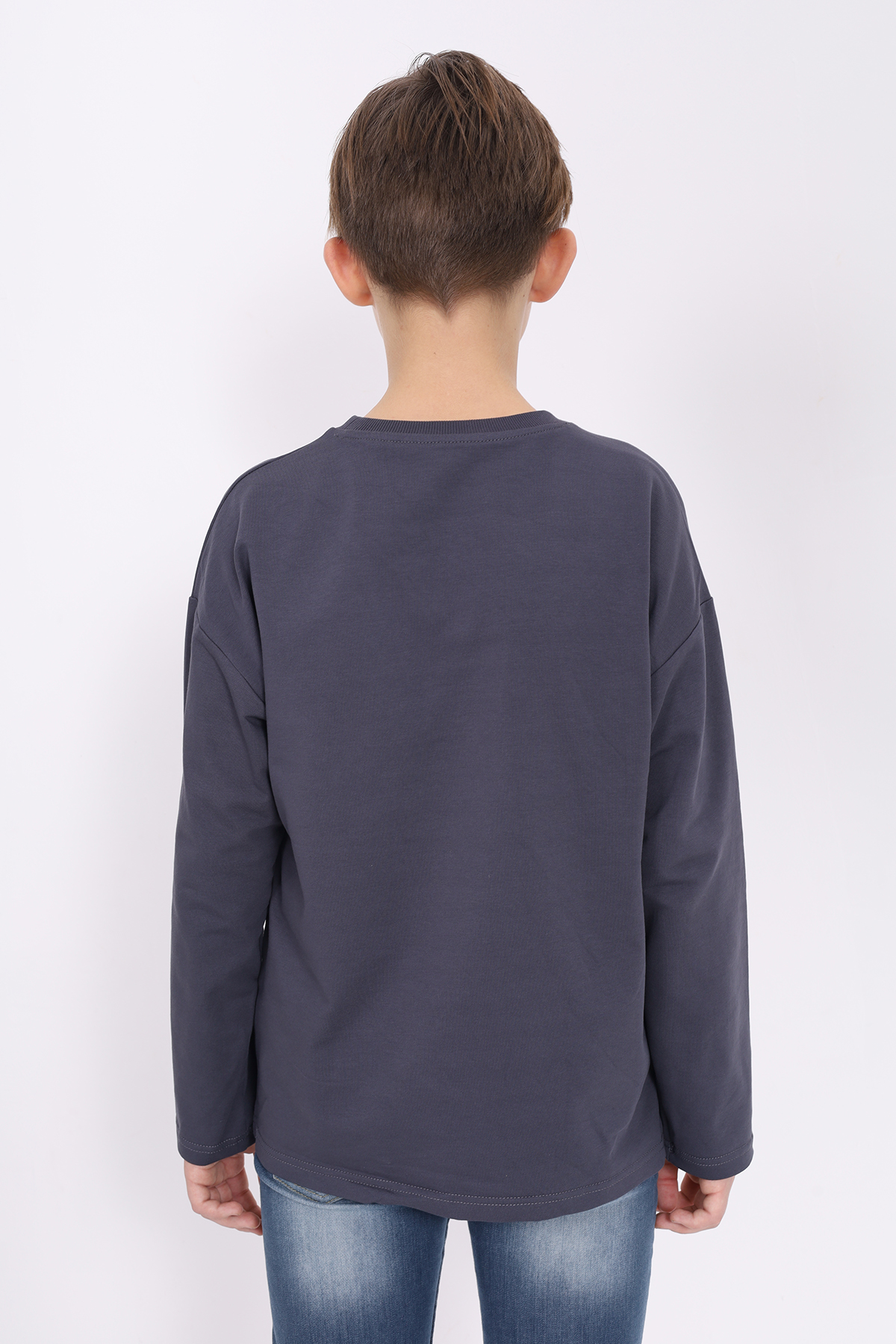 Toontoy Erkek Çocuk Hey You Look  Baskılı Sweatshirt
