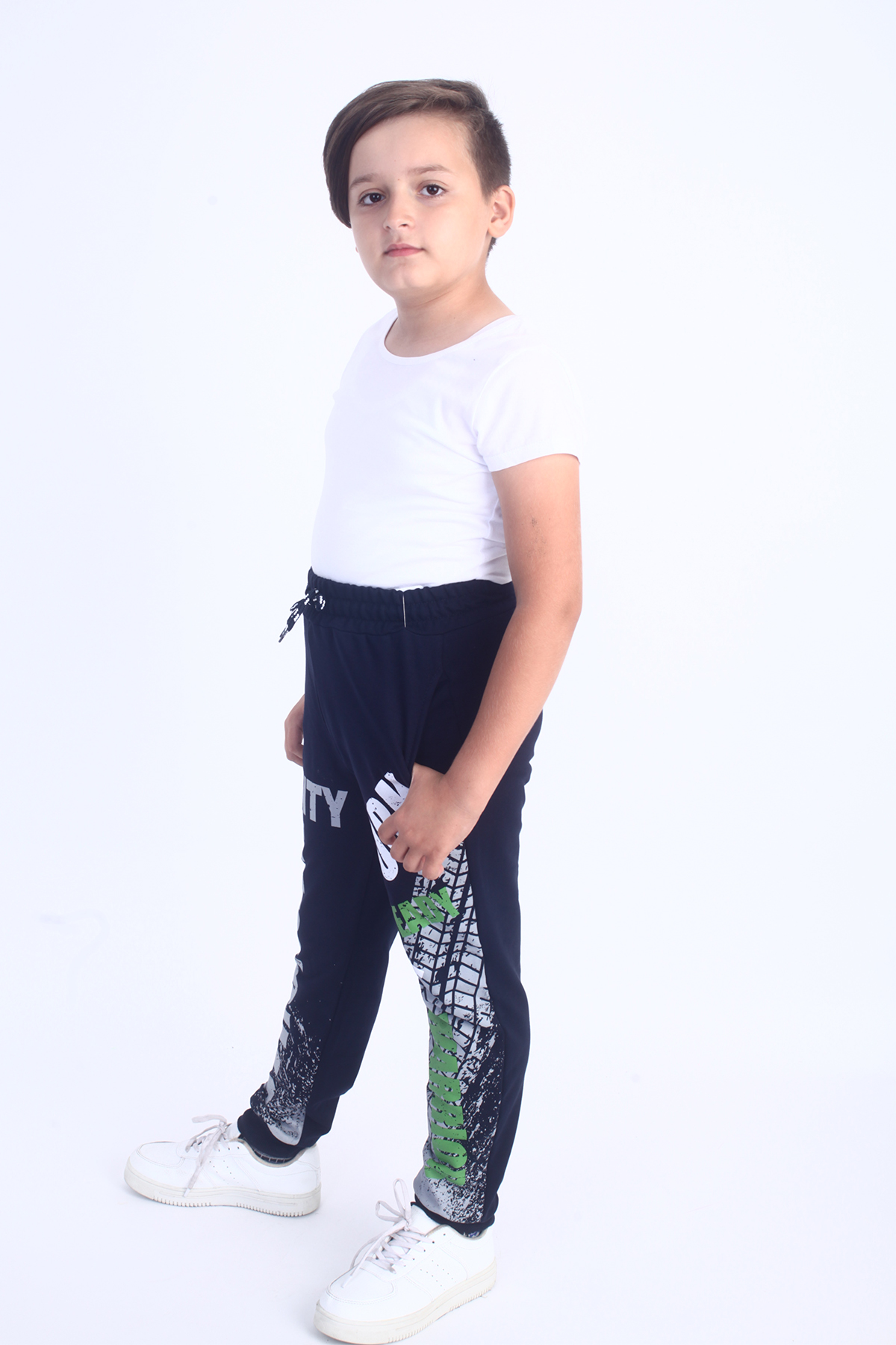 Toontoy Erkek Çocuk Stronger Tnty Baskılı Eşofman Alt