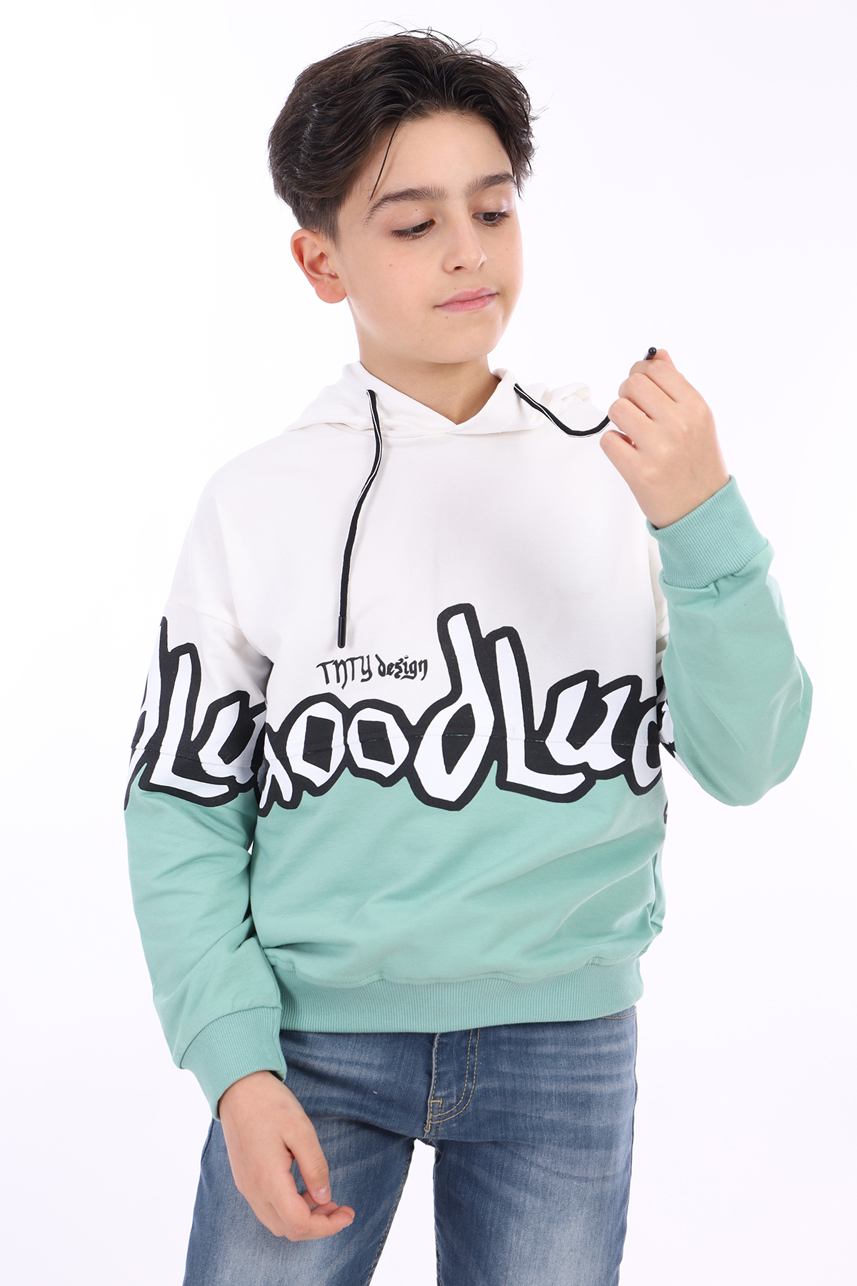 Toontoy  Erkek Çocuk Baskılı Sweatshirt