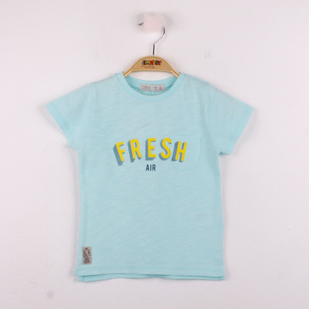 Toontoy Erkek Çocuk Fresh Baskılı Tişört