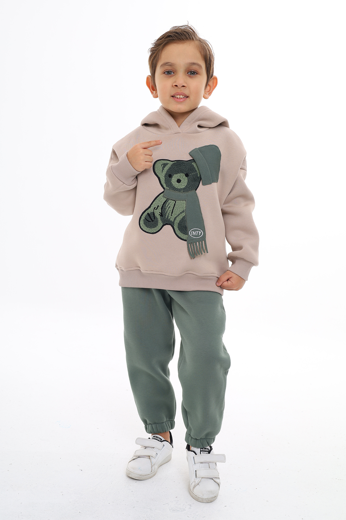 Toontoy Erkek Çocuk Nakışlı Eşofman Takım Toontoy Erkek Çocuk Nakışlı Eşofman Takım