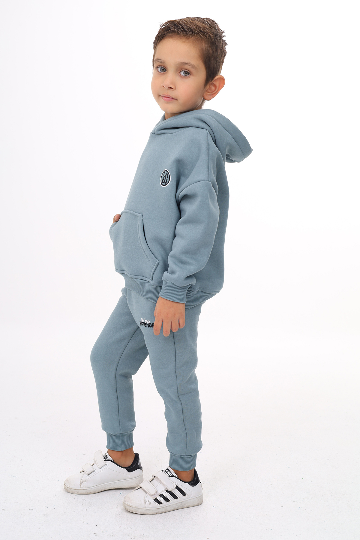 Toontoy Erkek Çocuk Nakışlı Eşofman Takım