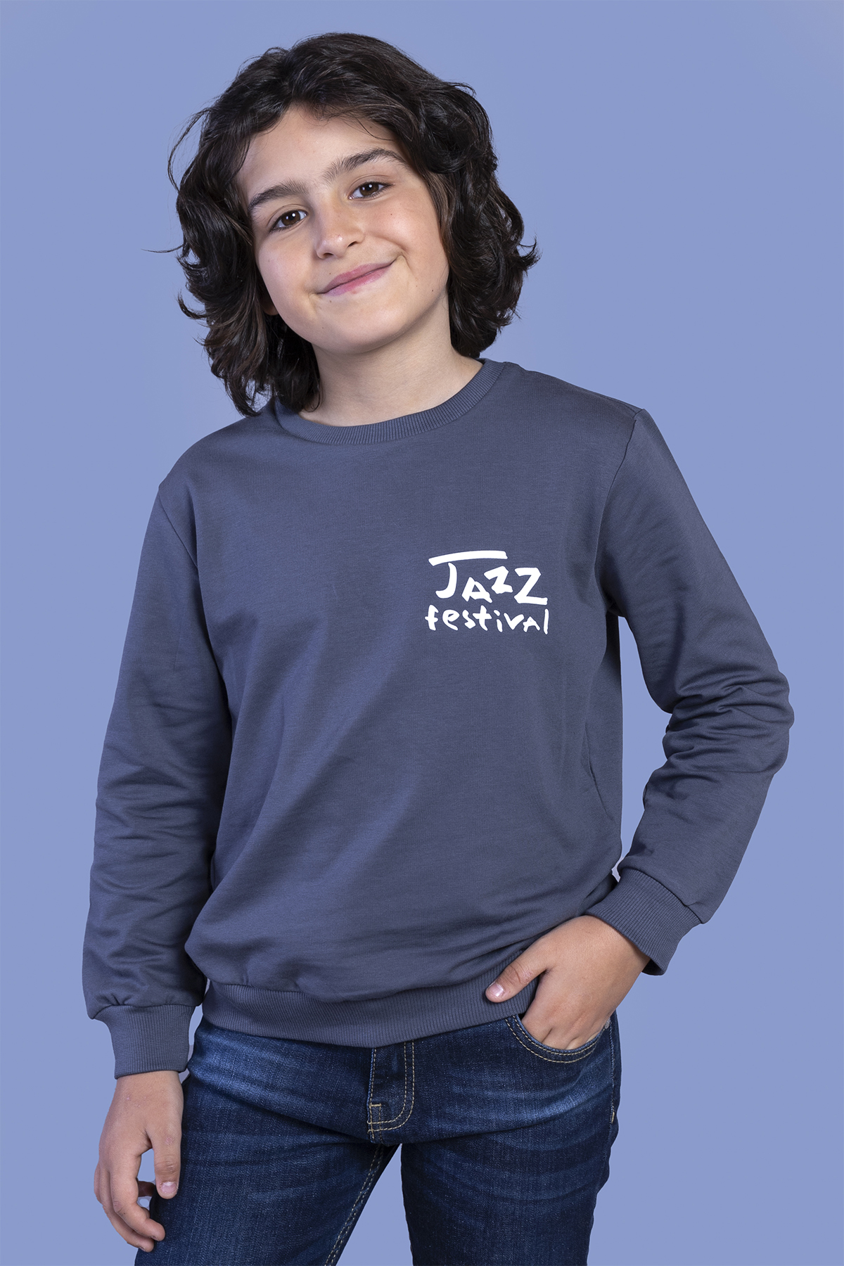 Toontoy Erkek Çocuk  Tazz Baskılı Sweatshirt