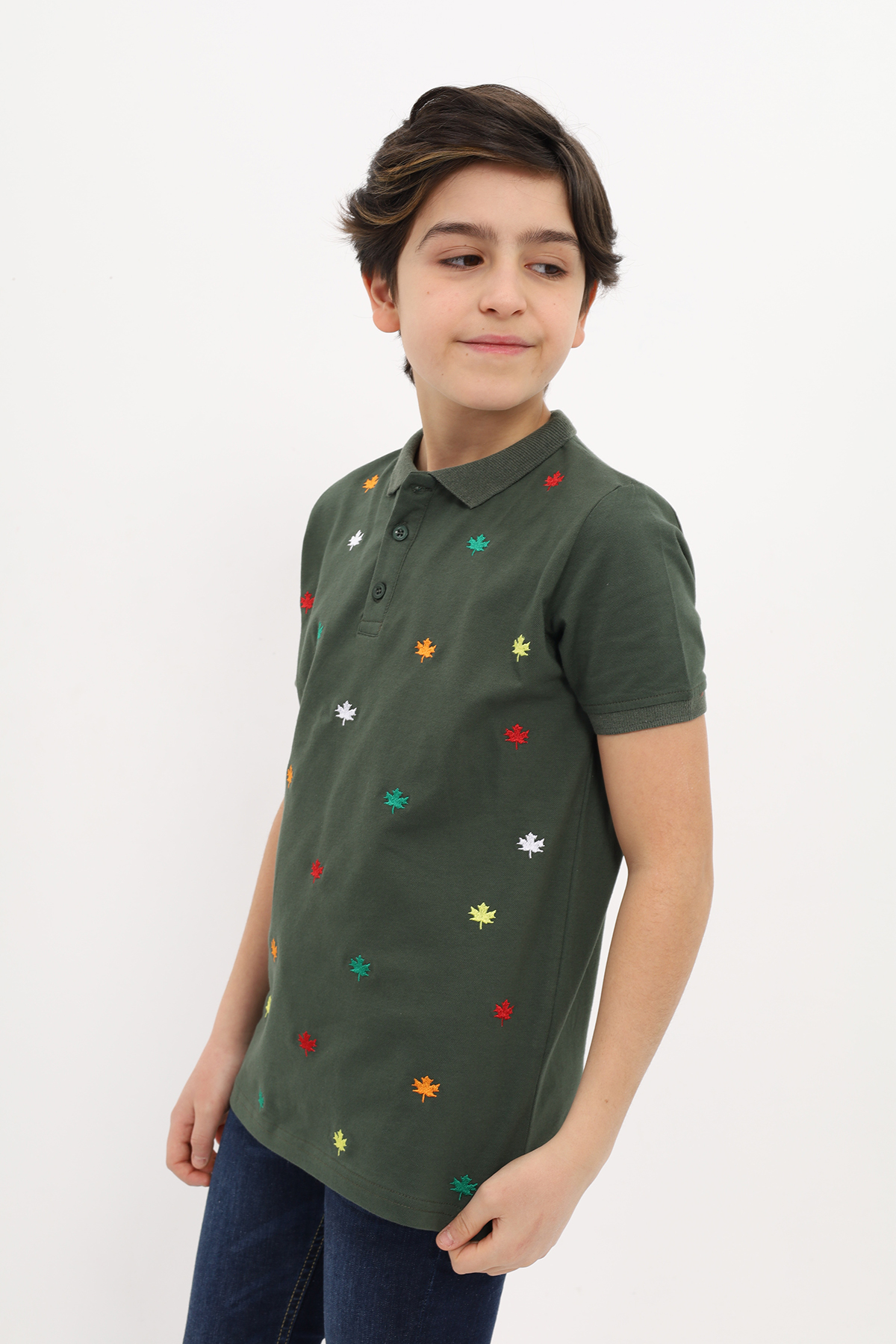 Toontoy Erkek Çocuk Nakışlı Tişört