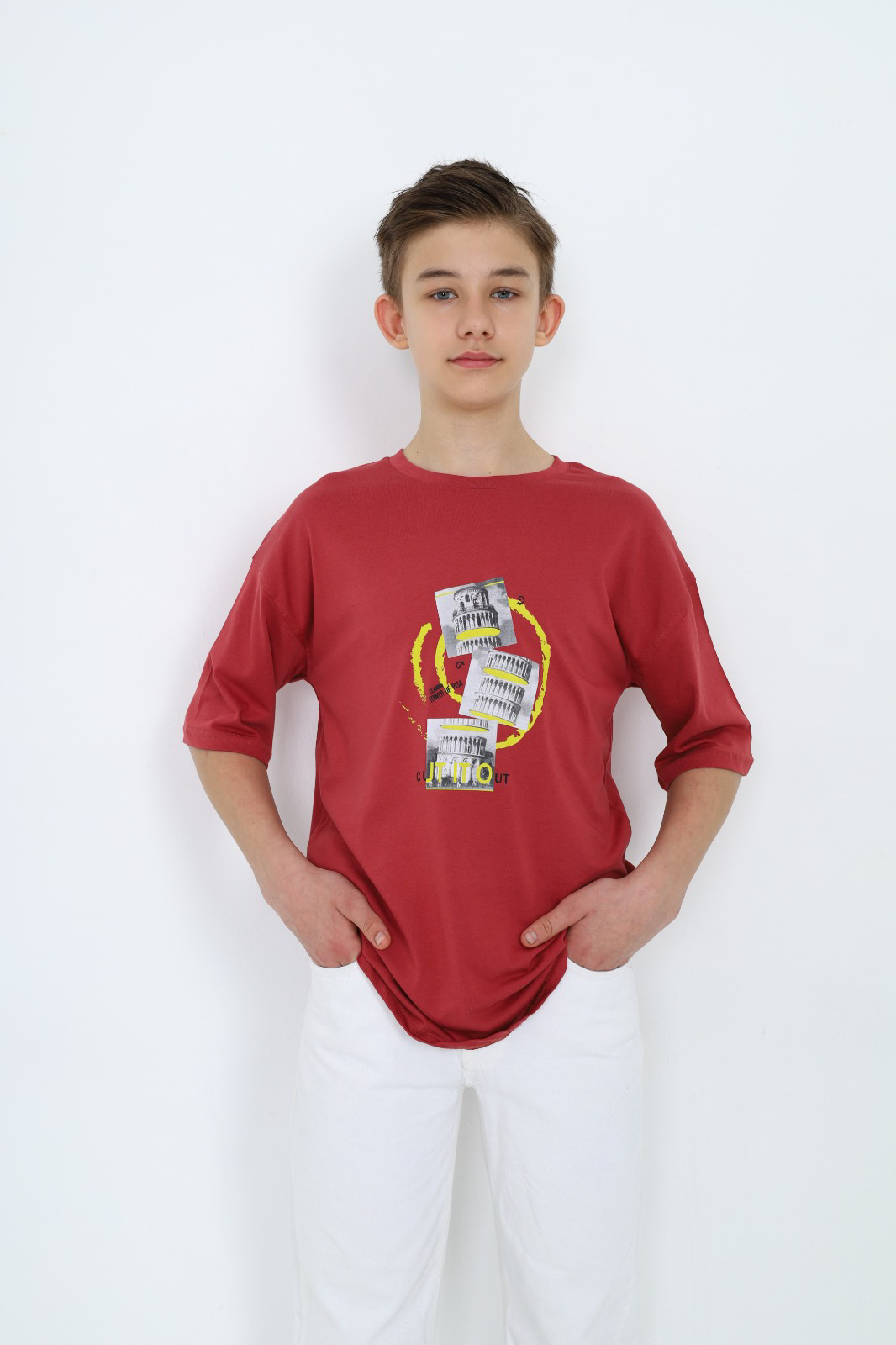 Toontoy Erkek Çocuk Baskılı Tişört