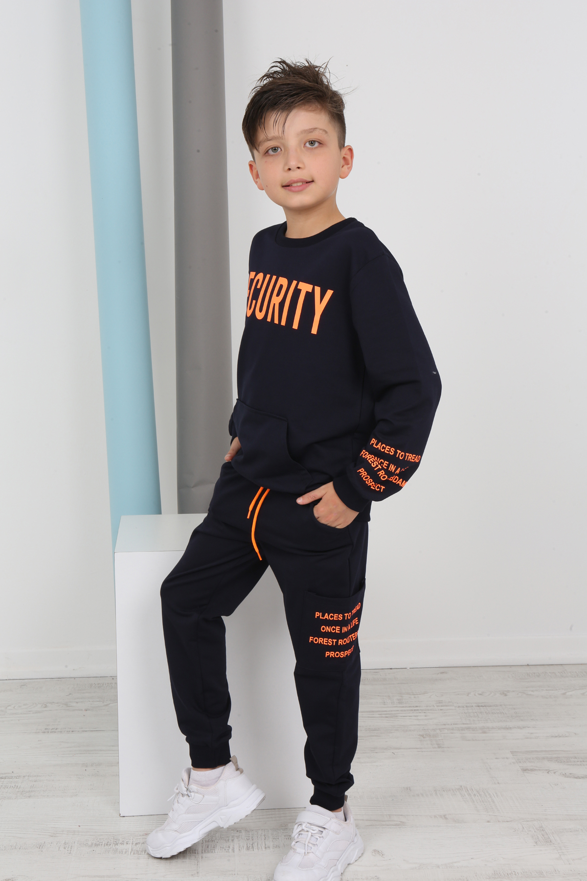Toontoy Erkek Çocuk Recurıty Baskılı Eşofman Takım