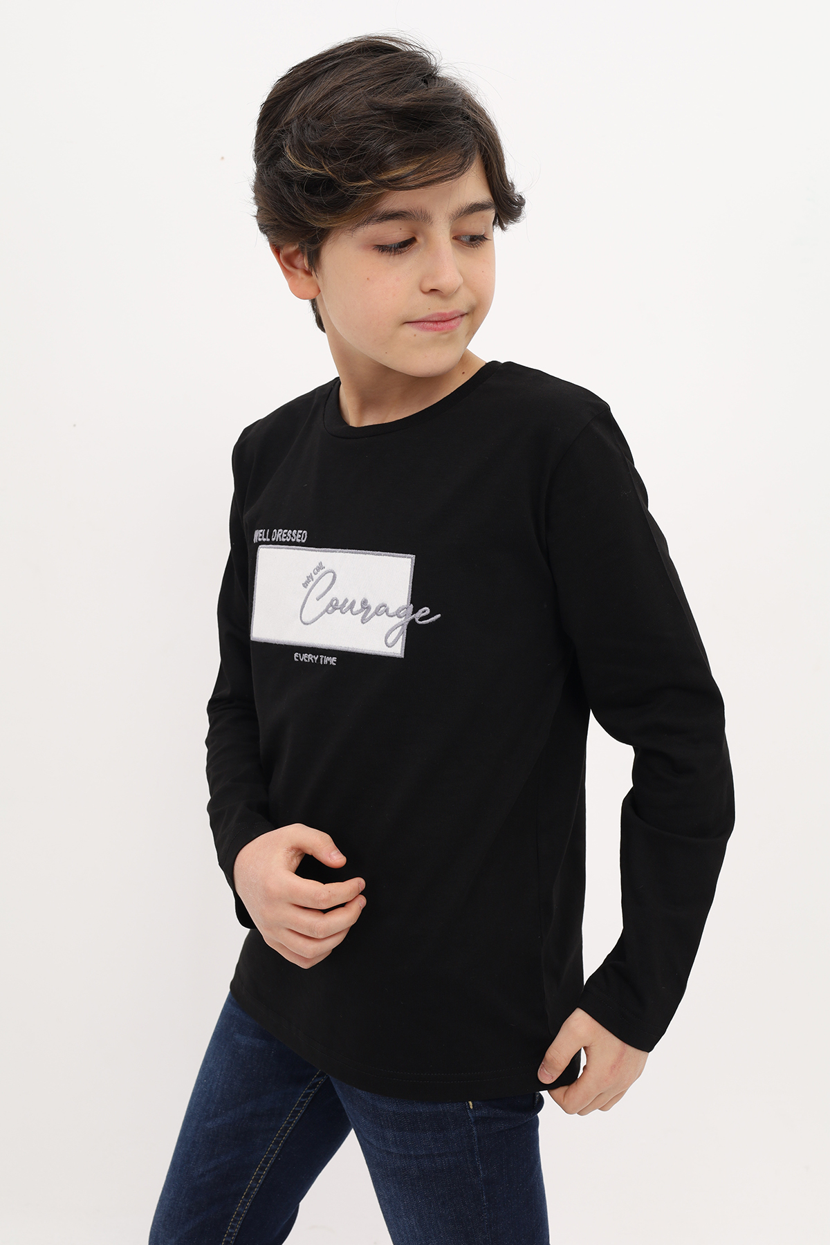 Toontoy Erkek Çocuk Nakışlı Tişört