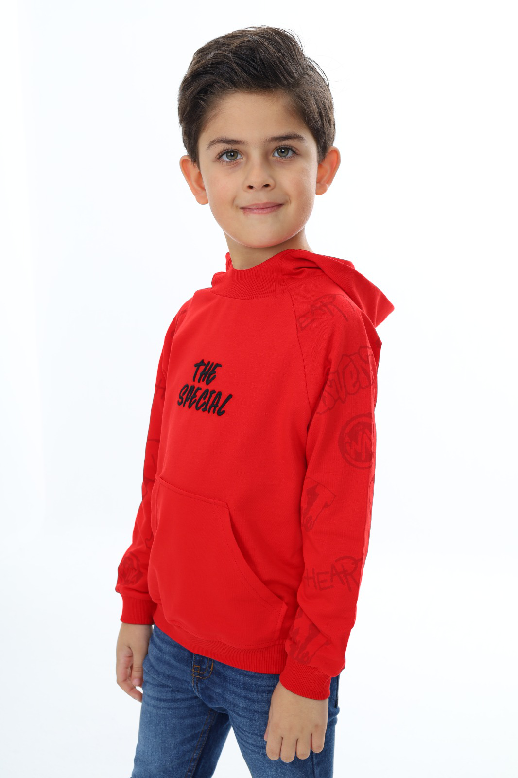 Toontoy Erkek Çocuk Nakışlı Sweatshirt