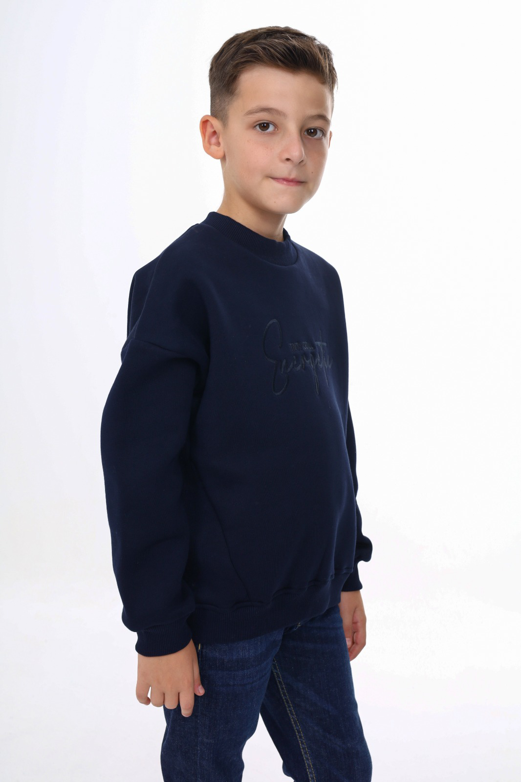 Toontoy Erkek Çocuk Nakışlı Sweatshirt