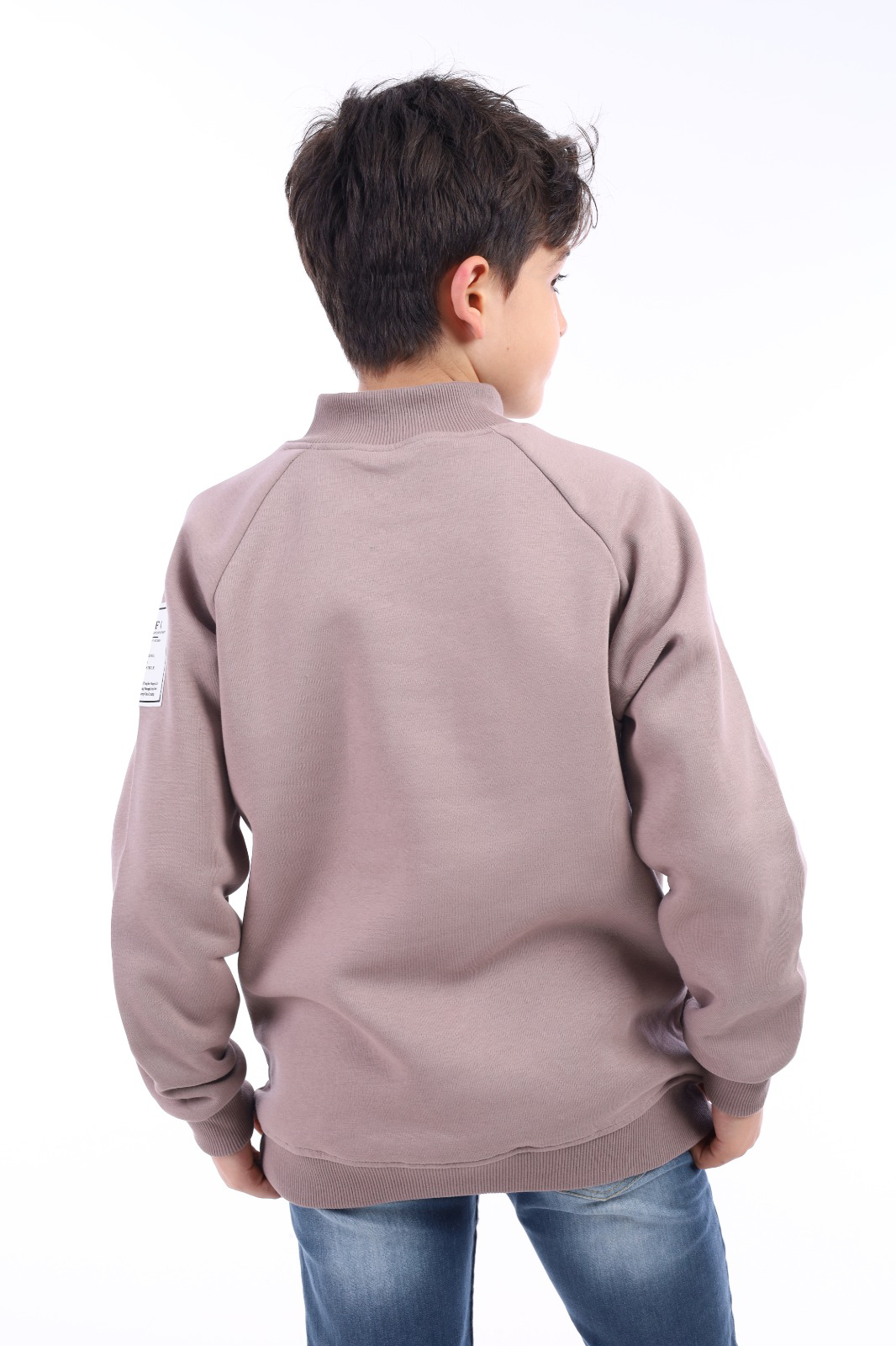 Toontoy Erkek Çocuk Simple Time Yourself Baskılı Sweatshirt