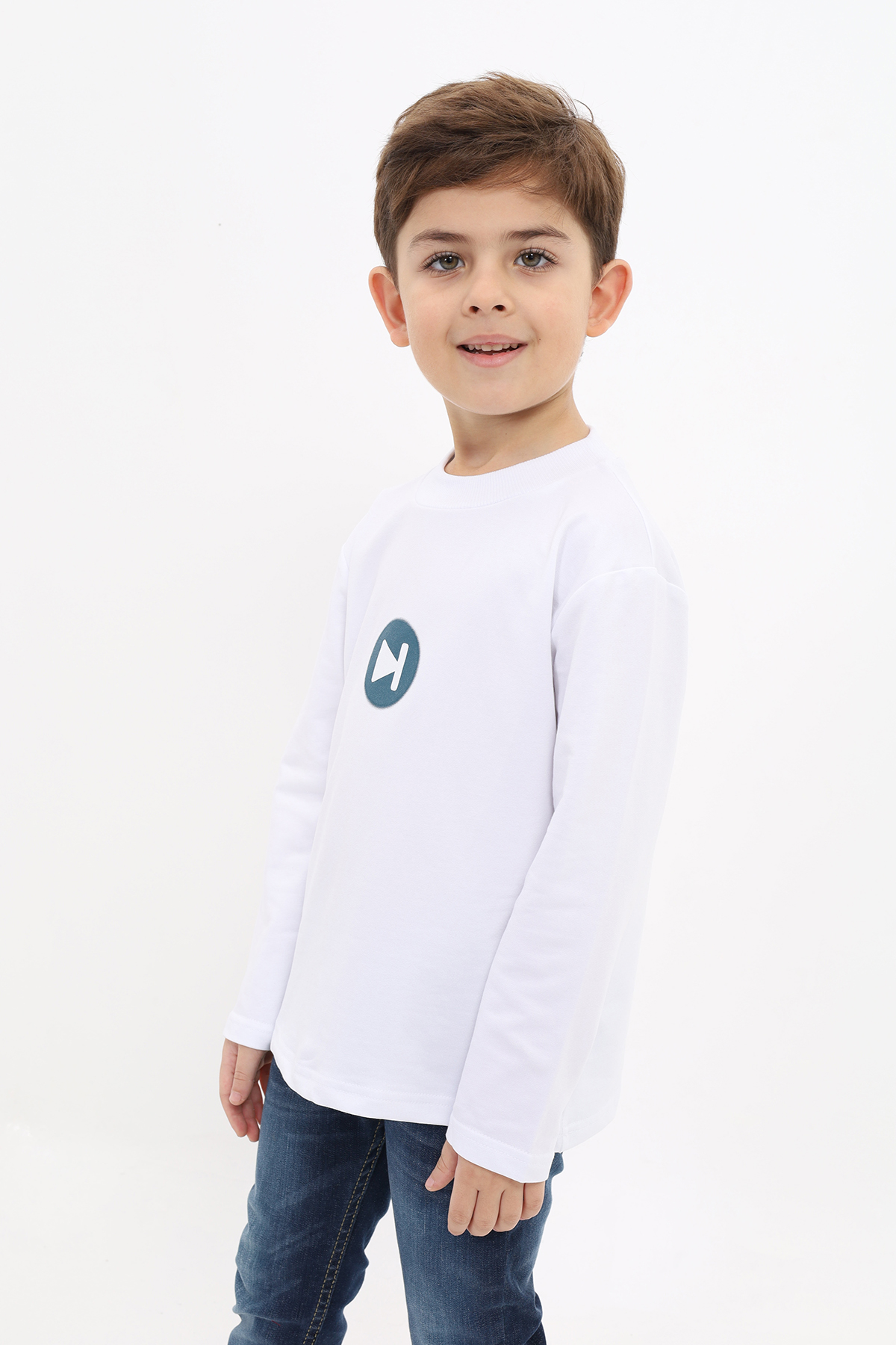 Toontoy Erkek Çocuk Baskılı Sweatshirt