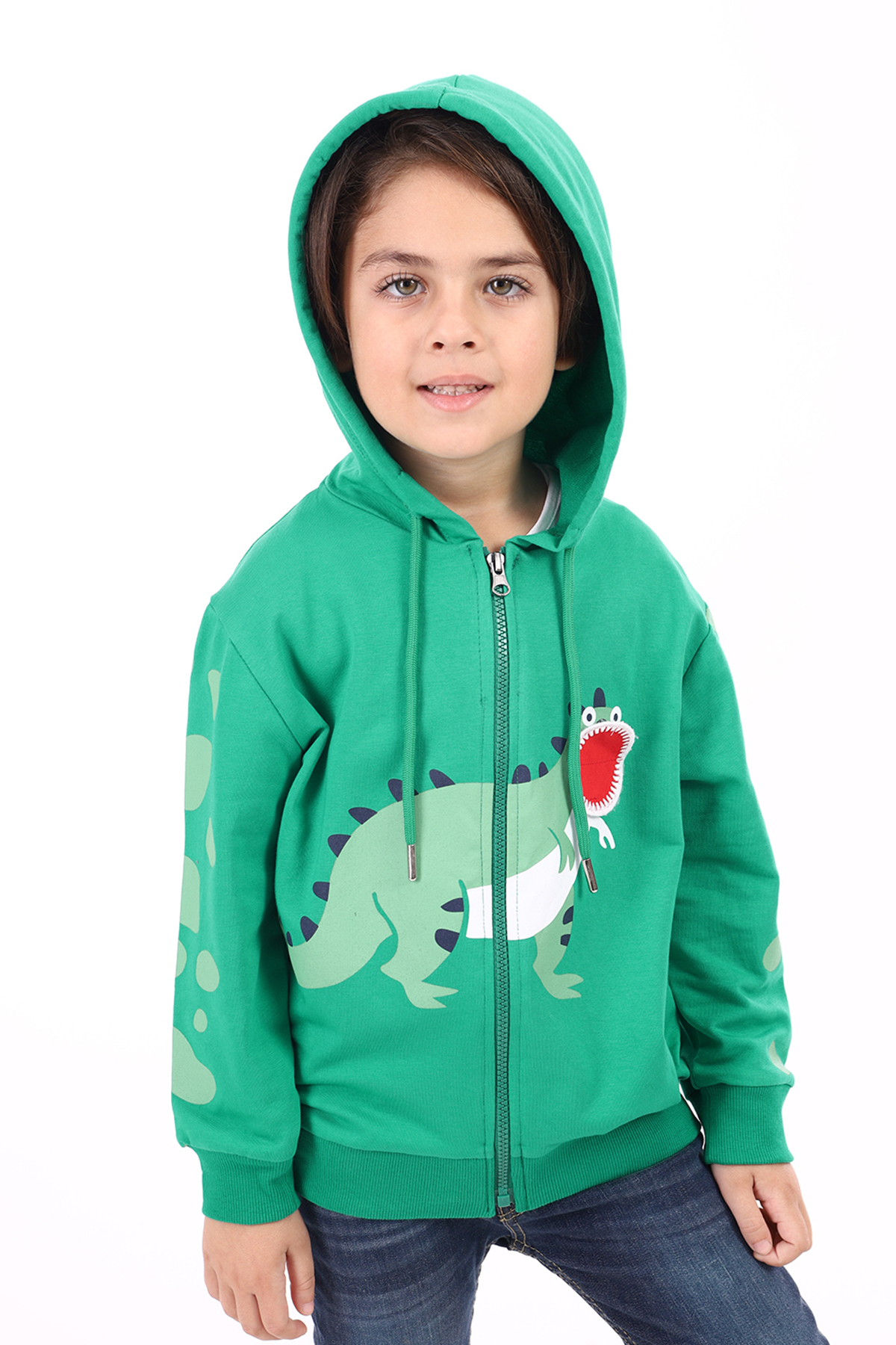 Toontoy  Erkek Çocuk Baskılı Hırka