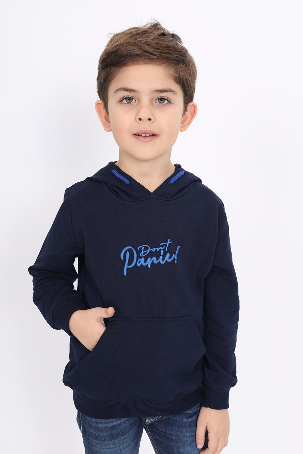 Toontoy Erkek Çocuk Nakışlı Sweatshirt