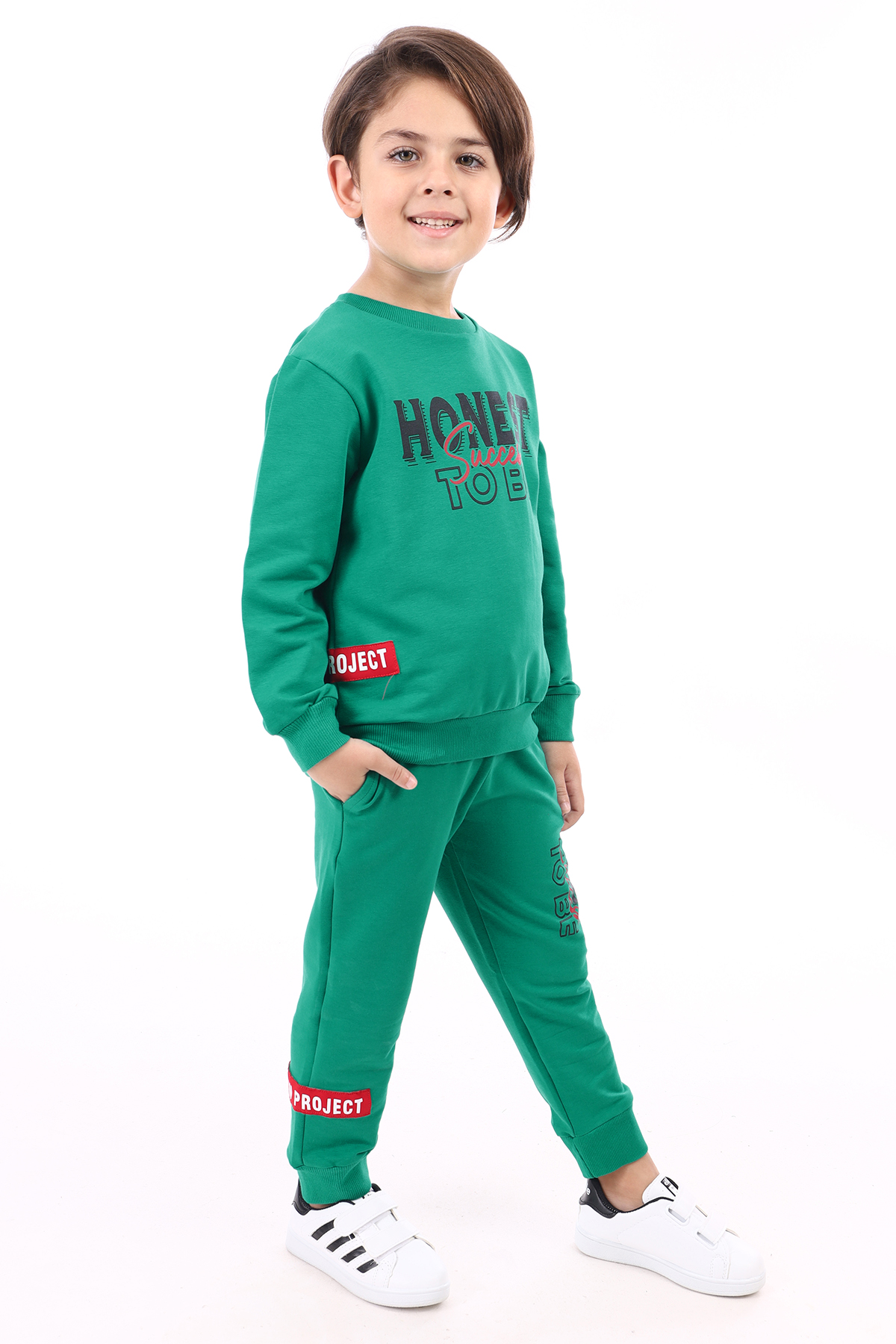 Toontoy Erkek Çocuk Baskılı Eşofman Takım