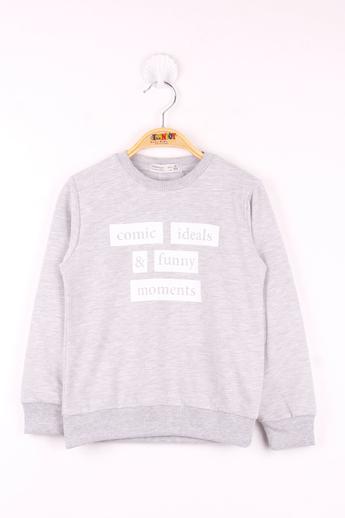 Toontoy Erkek Çocuk Baskılı Sweatshirt