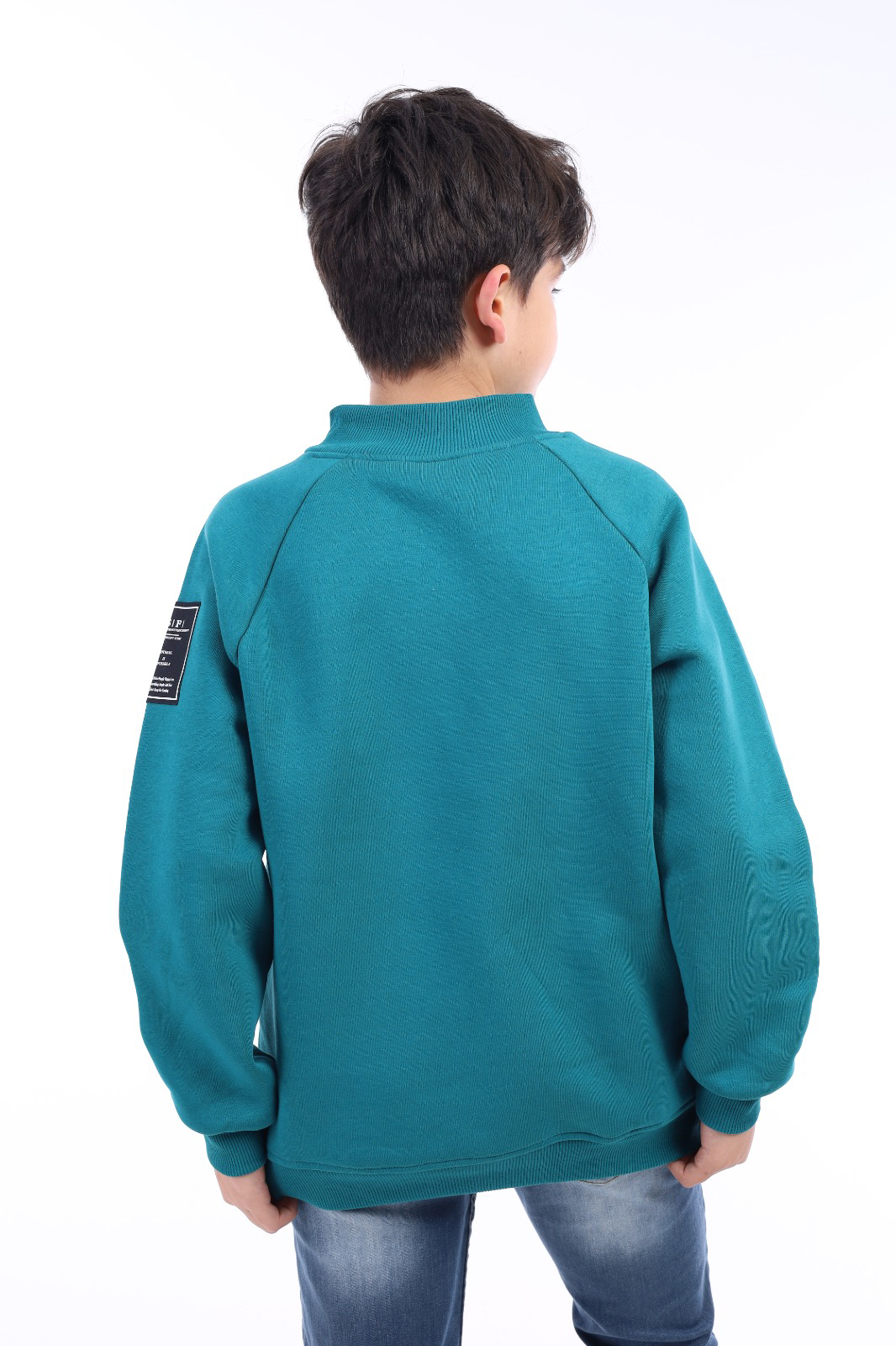Toontoy Erkek Çocuk Simple Time Yourself Baskılı Sweatshirt