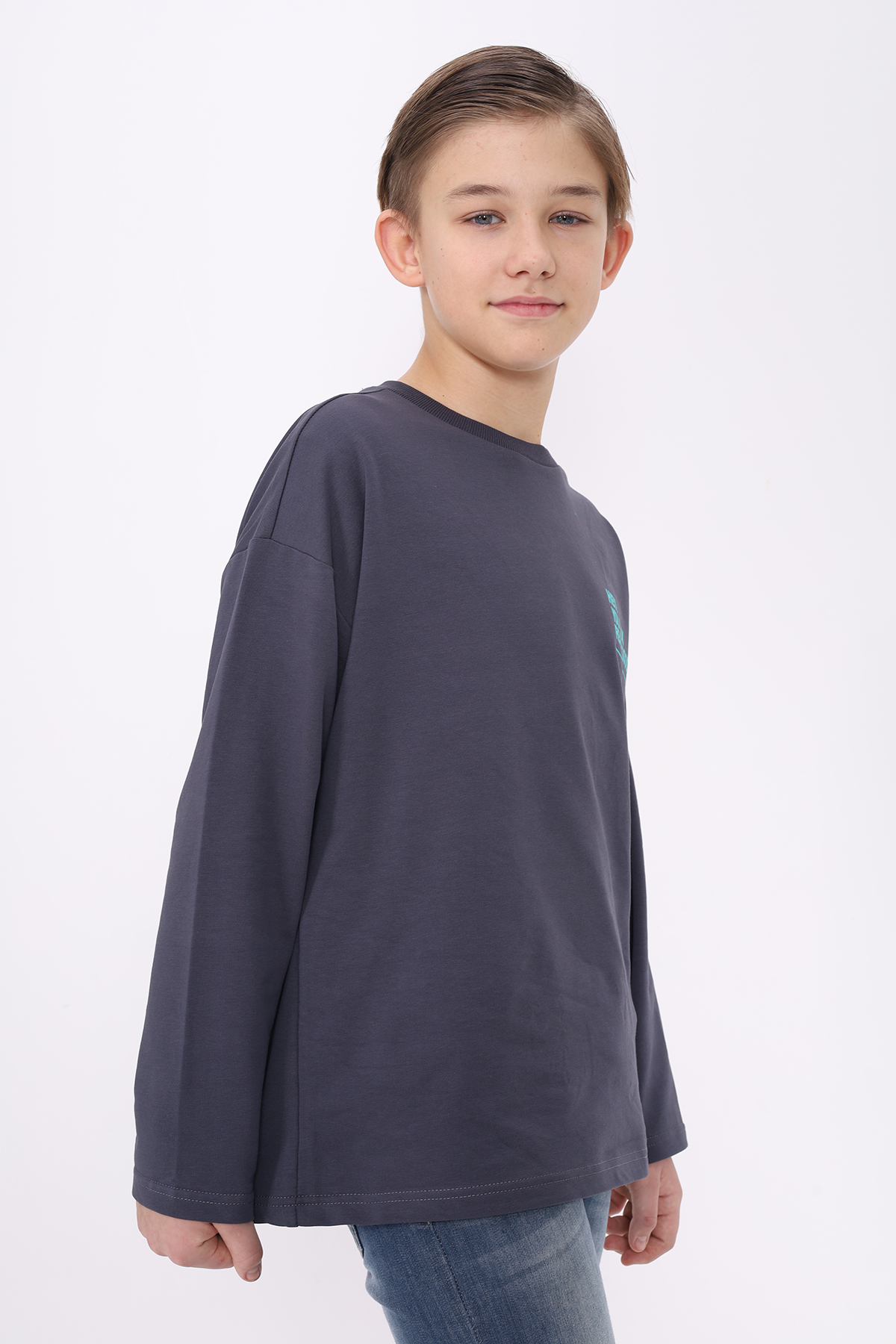 Toontoy Erkek Çocuk Hey You Look  Baskılı Sweatshirt