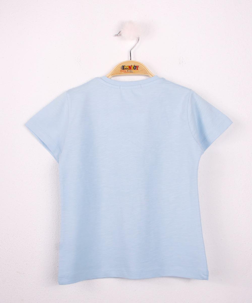 Toontoy Erkek Çocuk T-Shirt 684 Gofre Baskı