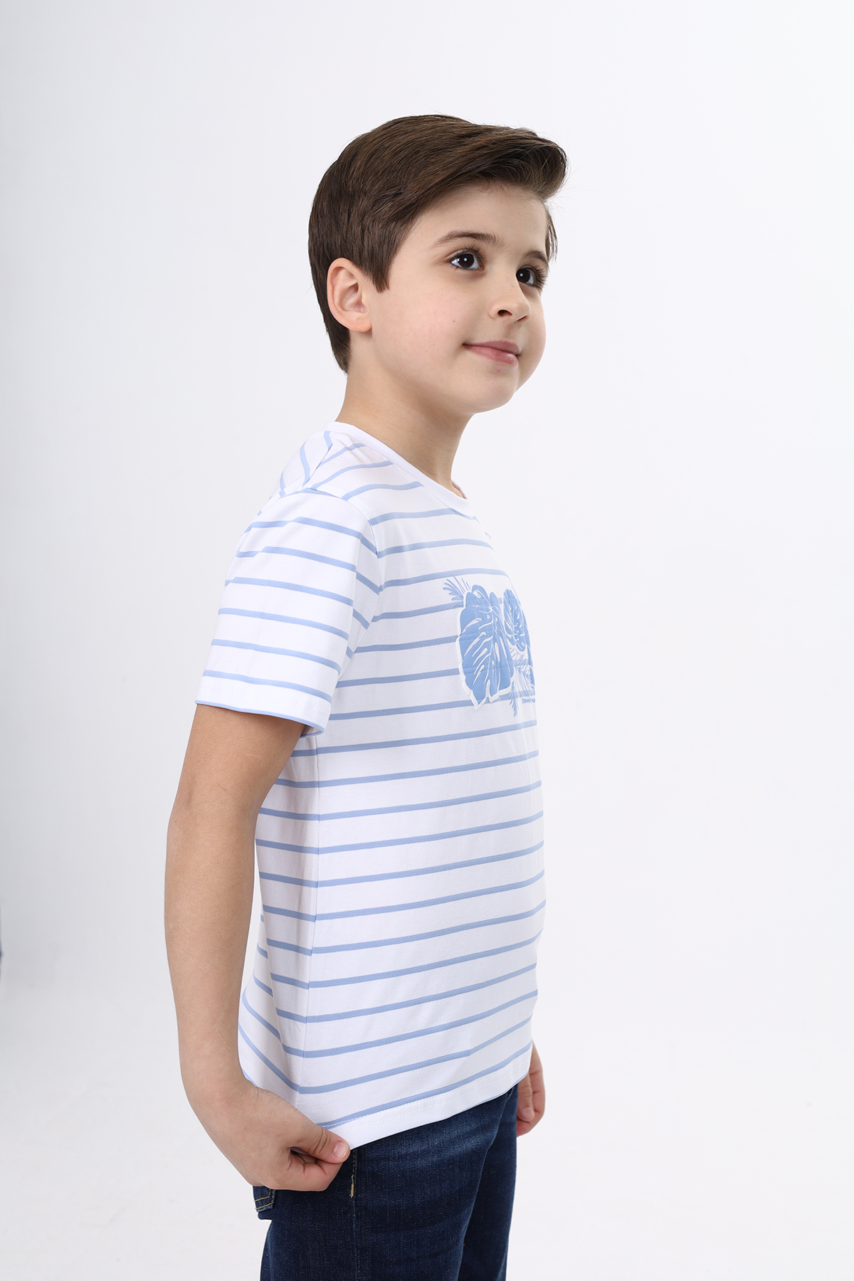Toontoy Erkek Çocuk Çizgili Tişört