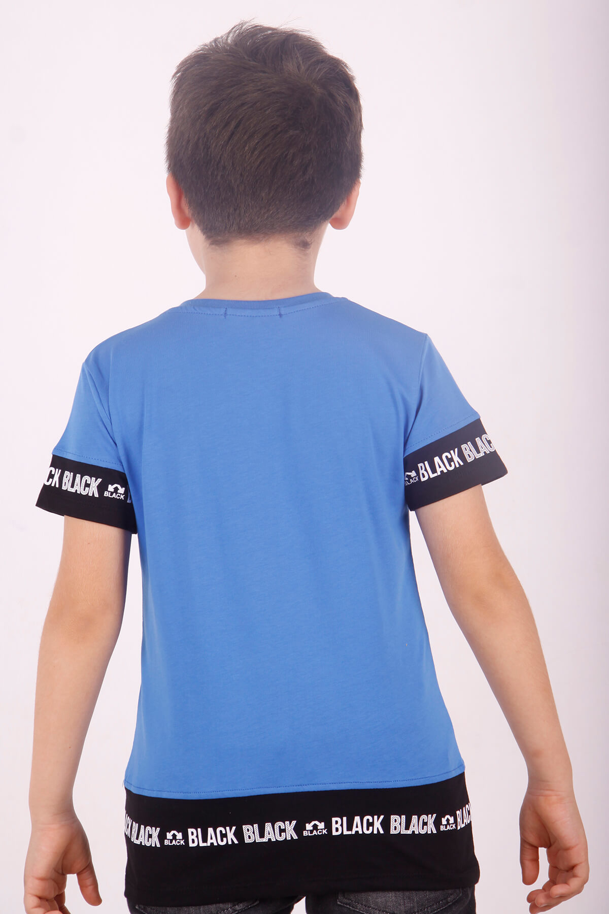 Toontoy Erkek Çocuk BLACK Baskılı Tişört