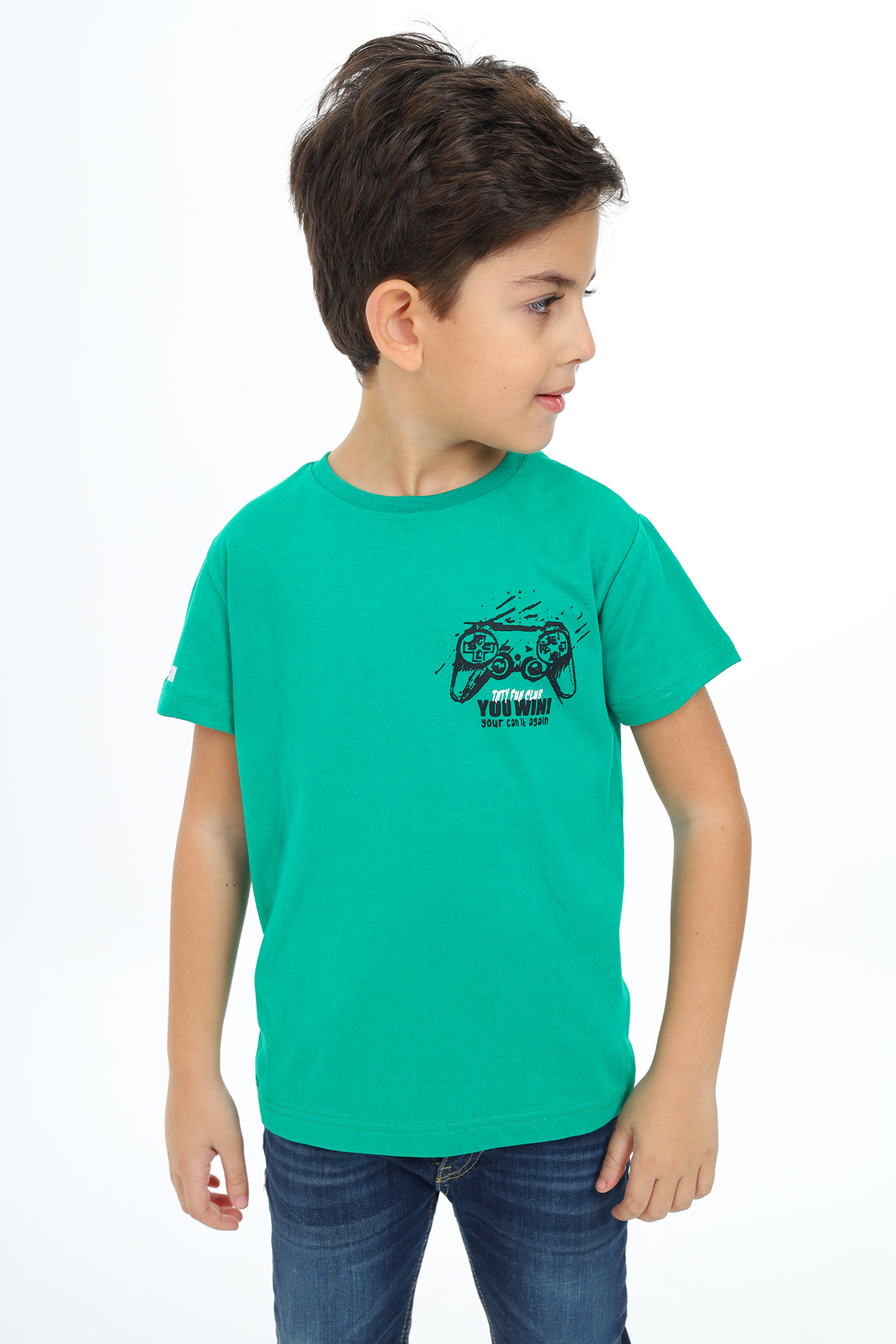 Toontoy Erkek Çocuk Baskılı Tişört