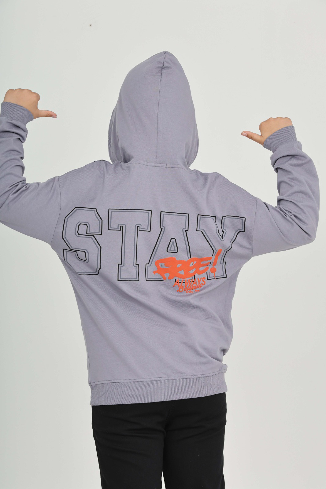 Toontoy Erkek Çocuk Stay Baskılı Sweatshirt