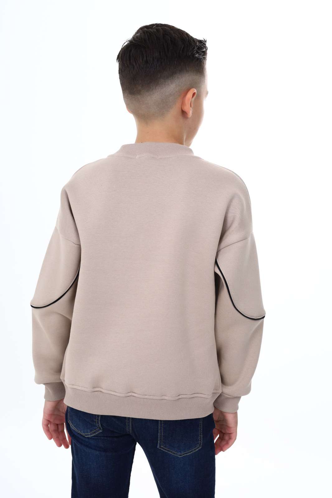 Toontoy Erkek Çocuk Cep Detaylı  Baskılı Sweatshirt
