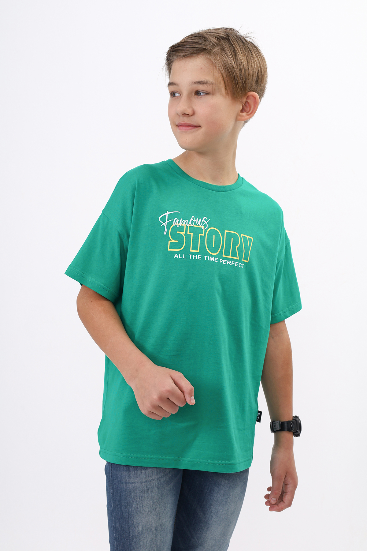 Toontoy Erkek Çocuk Baskılı Tişört