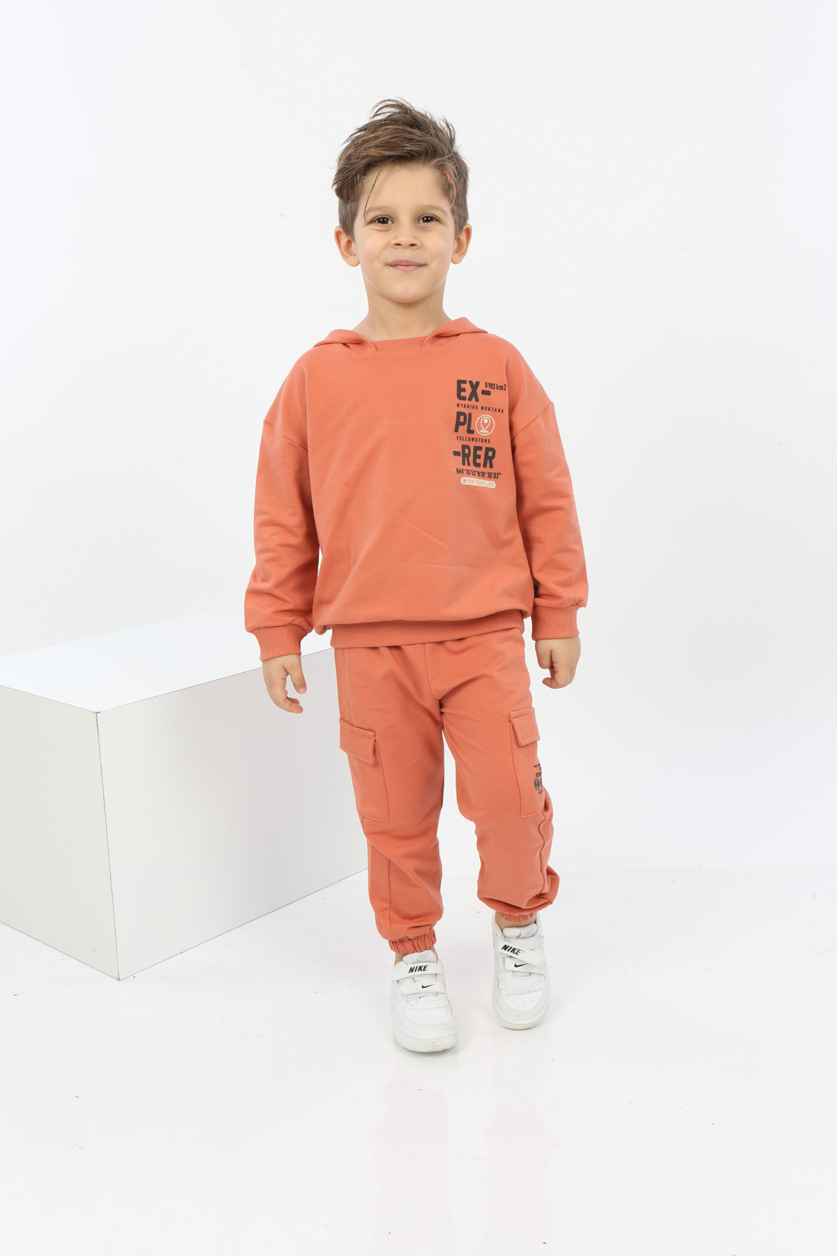 Toontoy Erkek Çocuk ExPloRer Baskılı Eşofman Takım