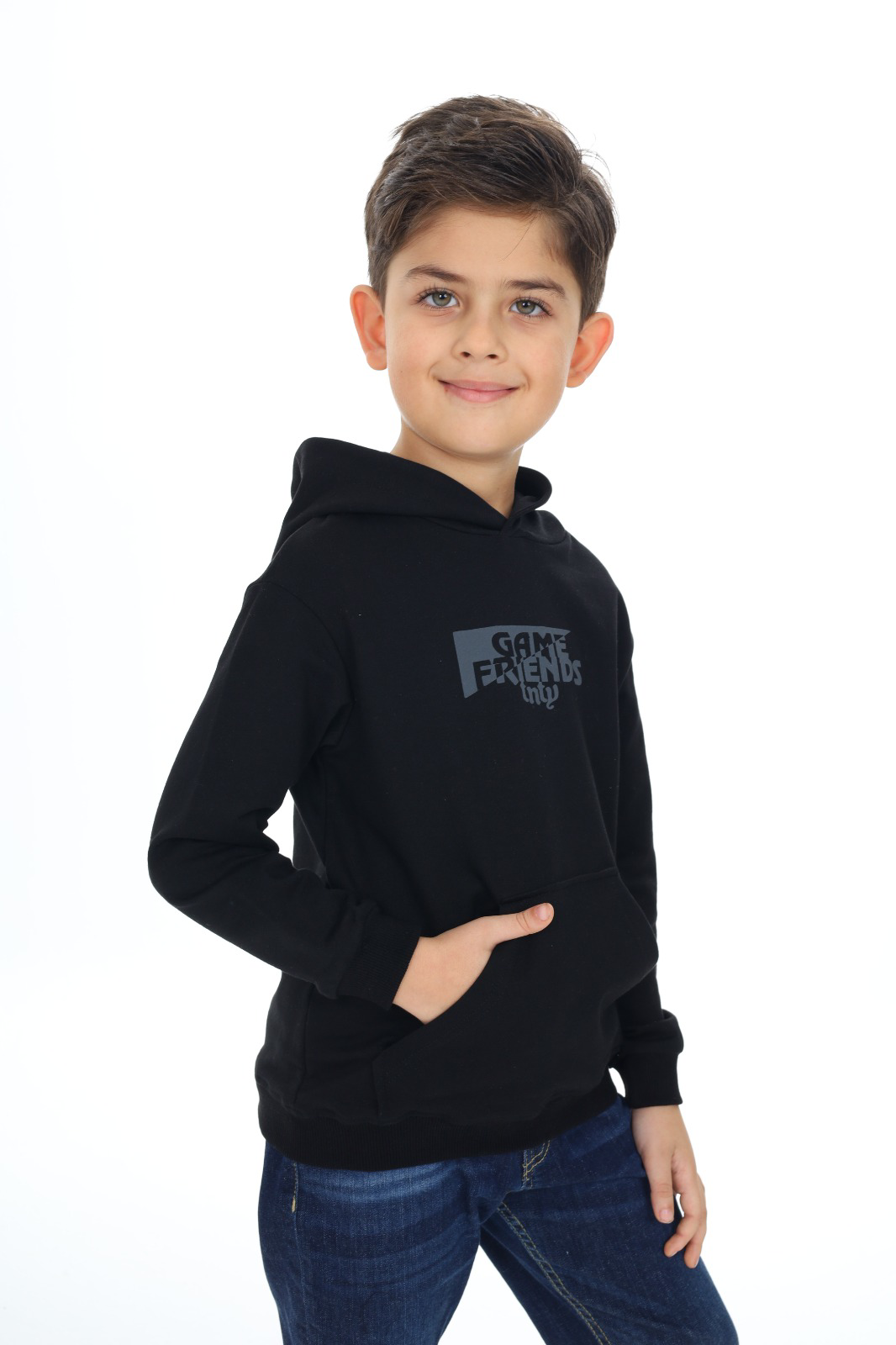 Toontoy Erkek Çocuk Baskılı Sweatshirt