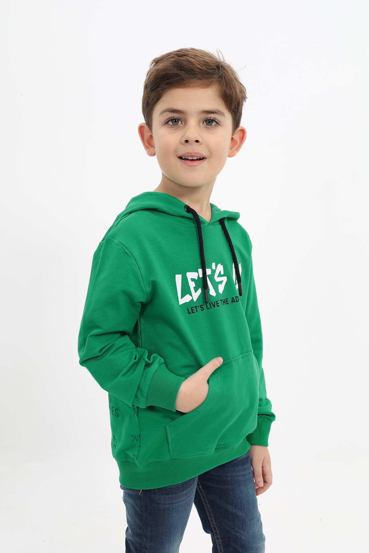 Toontoy Erkek Çocuk Baskılı Sweatshirt