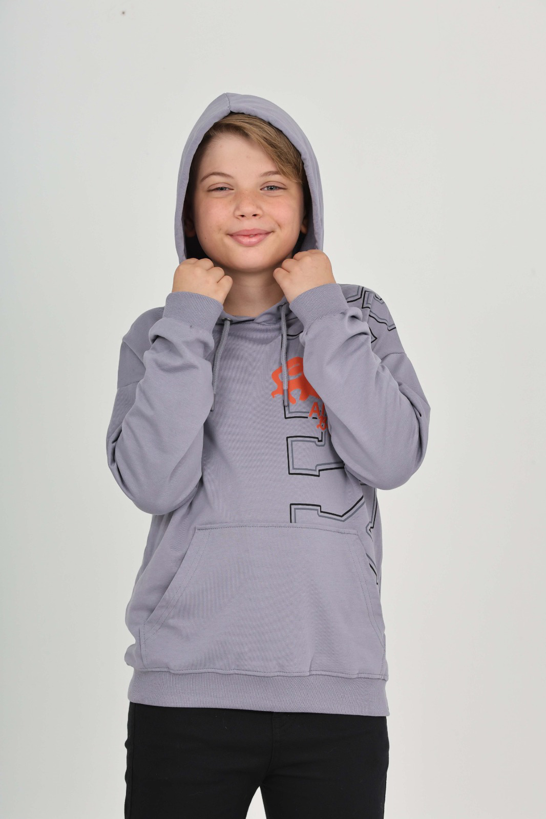 Toontoy Erkek Çocuk Stay Baskılı Sweatshirt
